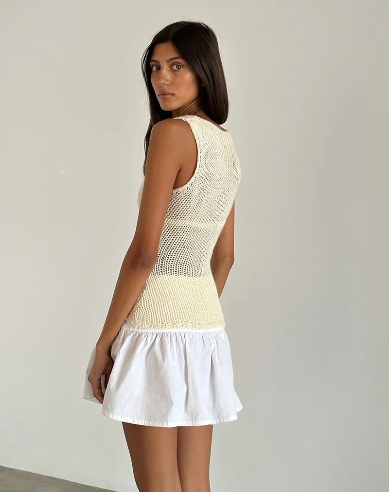 Sujati Top in Rib Neutral - Image 2