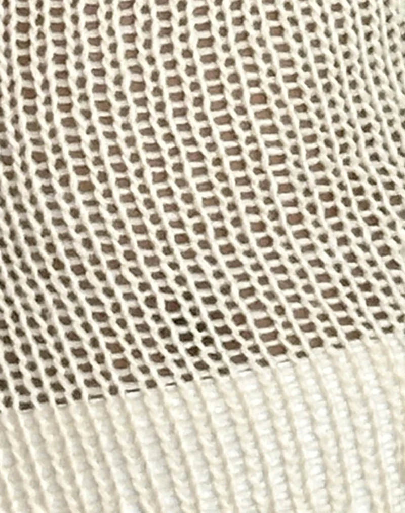 Sujati Top in Rib Neutral - Image 6