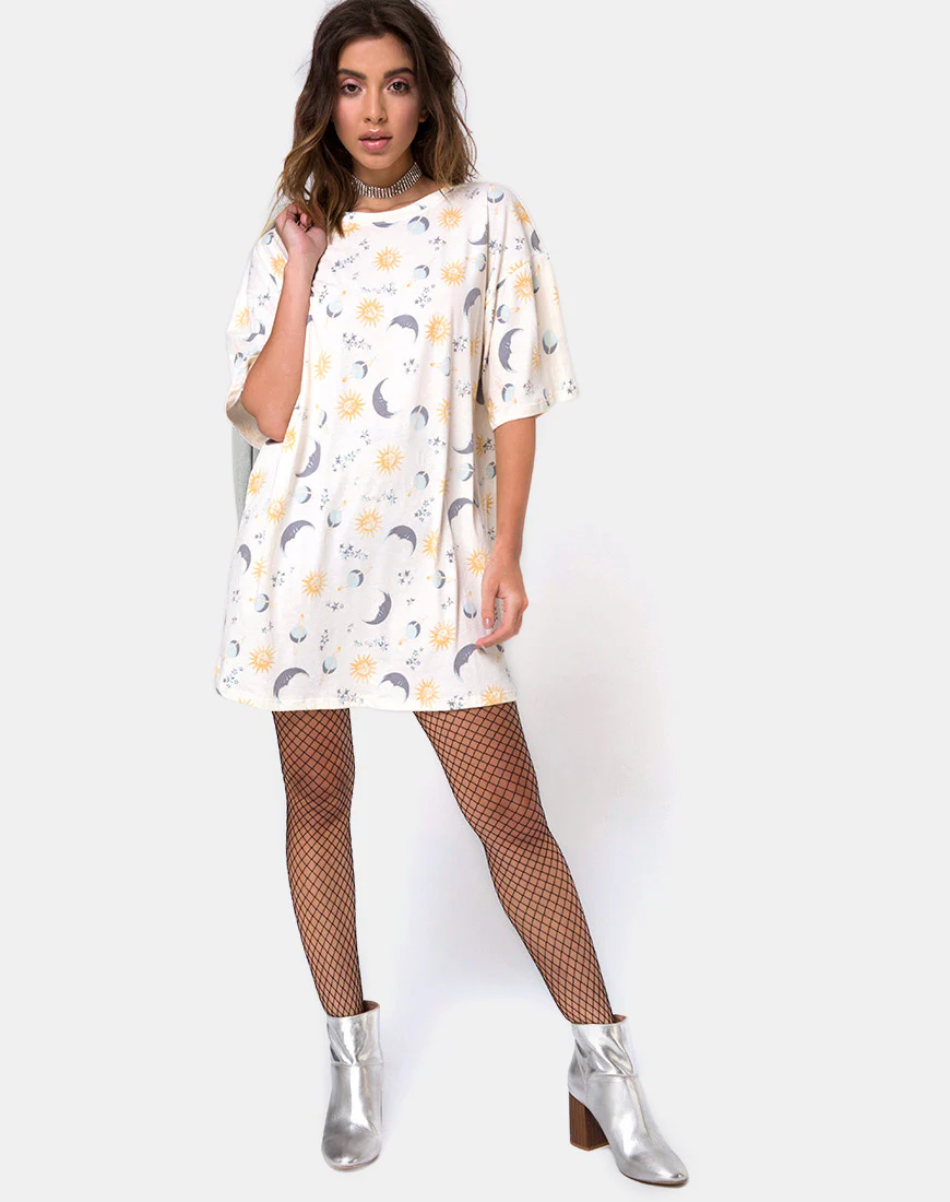 Sunny Kiss Tee in Solar Angel - Image 3