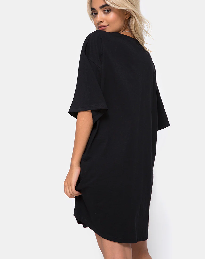 Sunny Kiss Oversize Tee in Tokyo Techno - Image 2