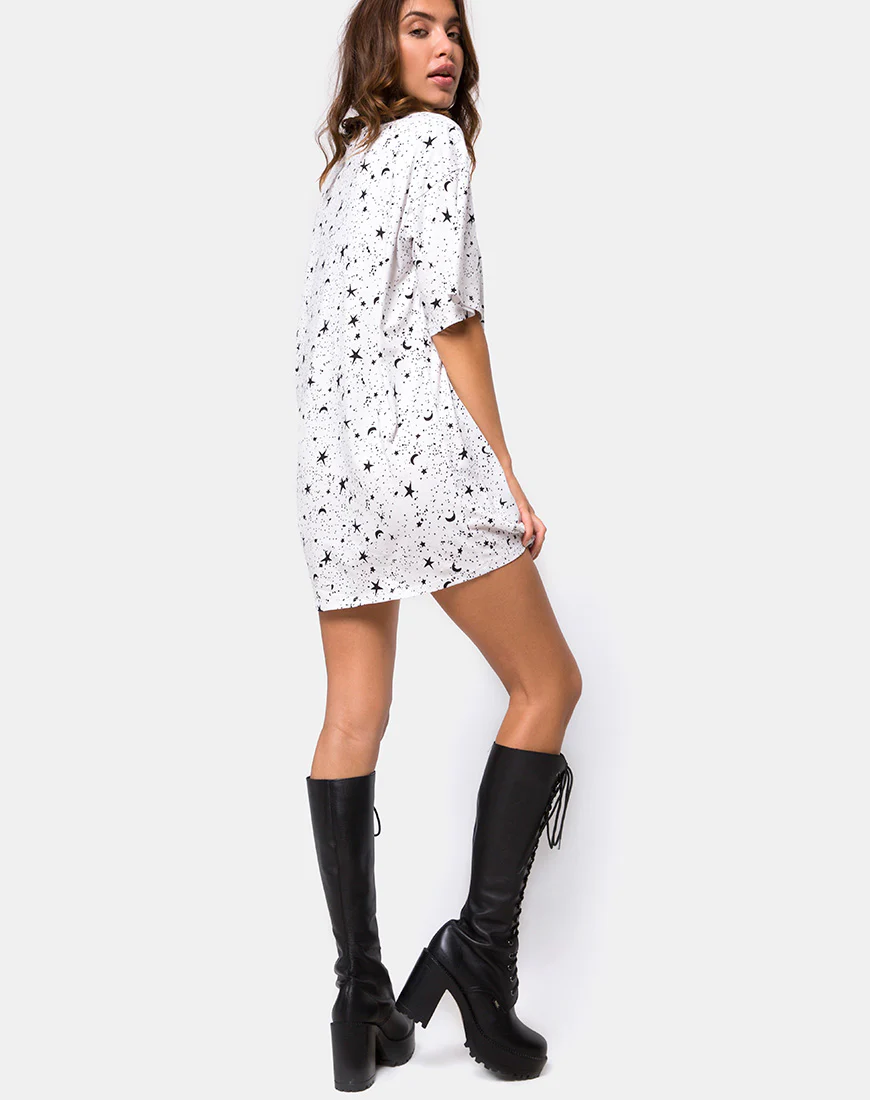 Sunny Kiss Tee in White Cosmo - Image 2