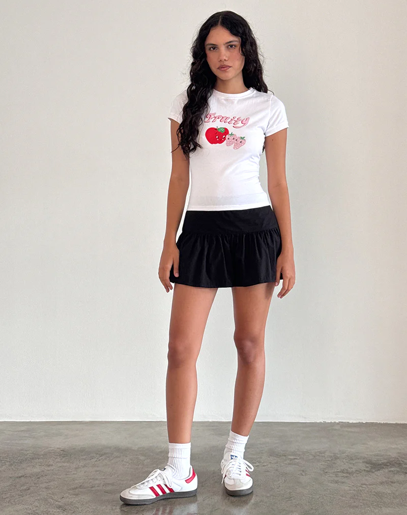 Sutin Tee in White Fruity - Image 4
