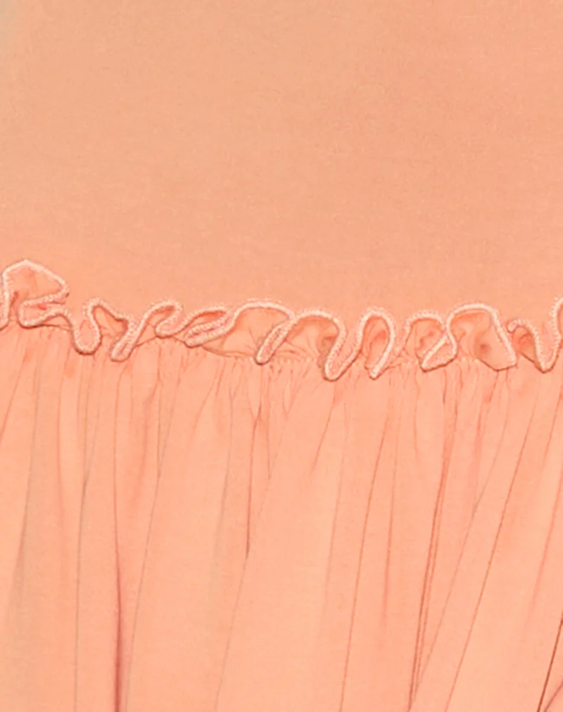 Suvi Cami Mini Dress in Coral - Image 6