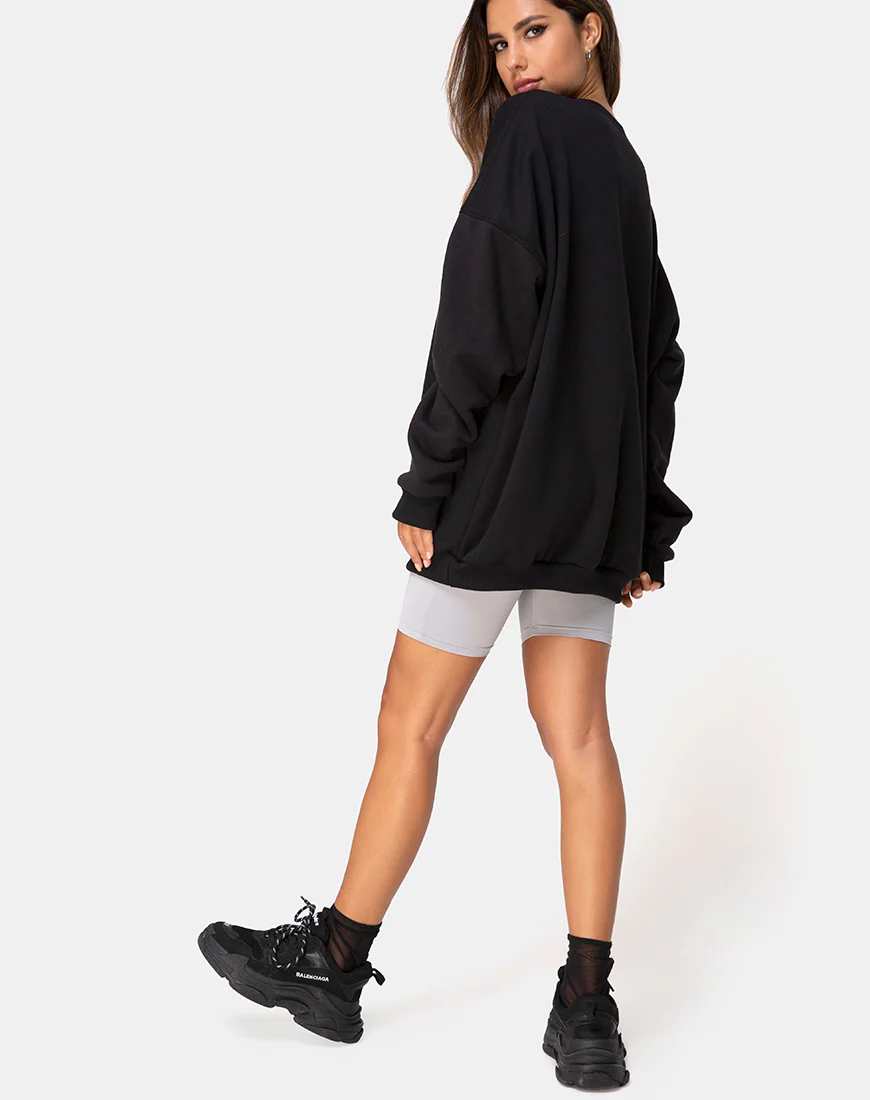 Sweatshirt in Black Cherub - Image 4