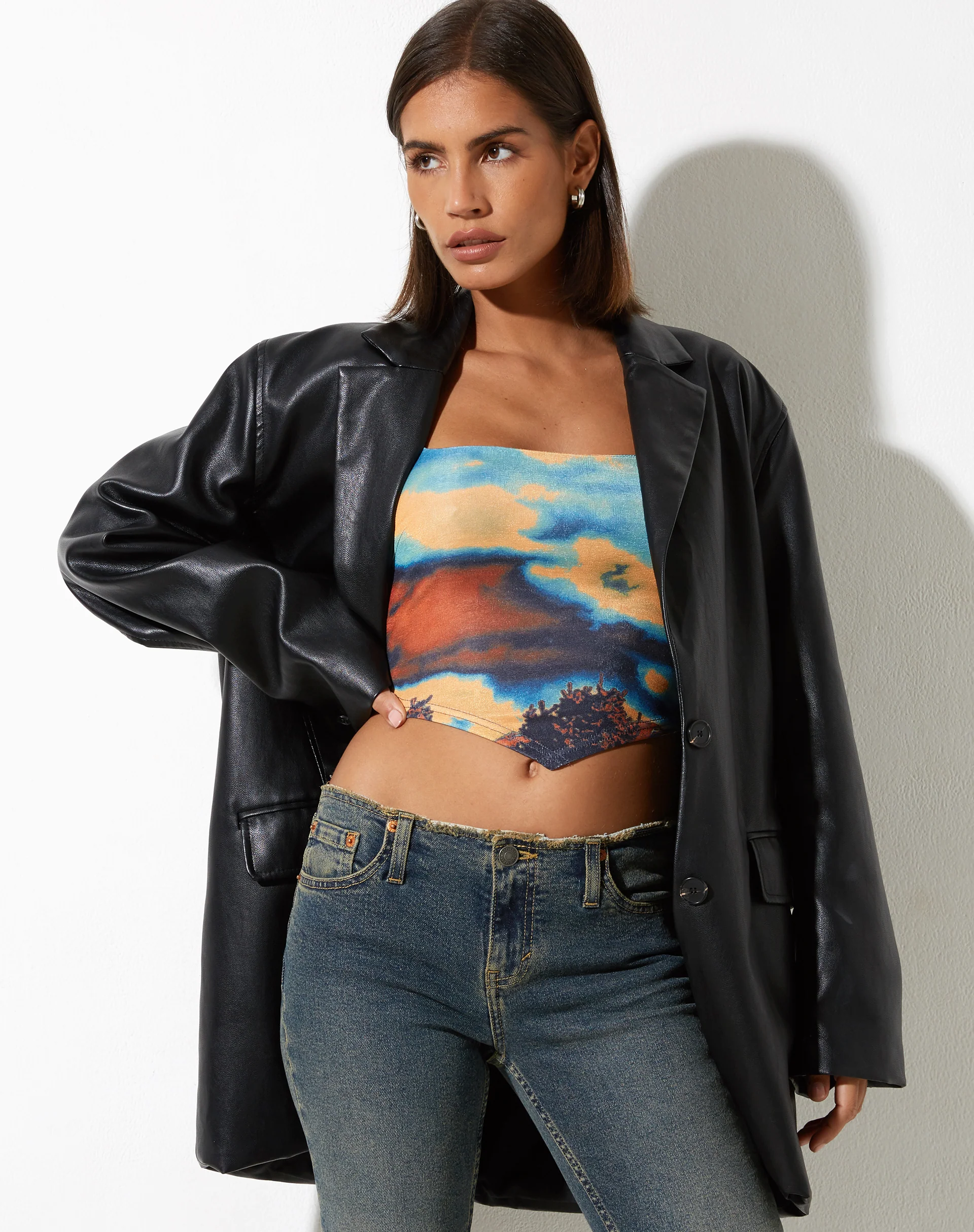 Taban Corset Top in Heat Map - Image 4