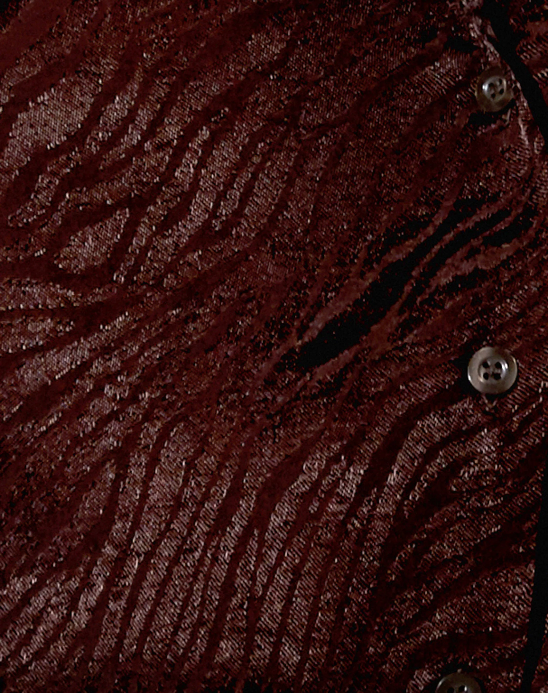 Taelsa Shirt in Satin Zebra Bitter Chocolate - Image 6
