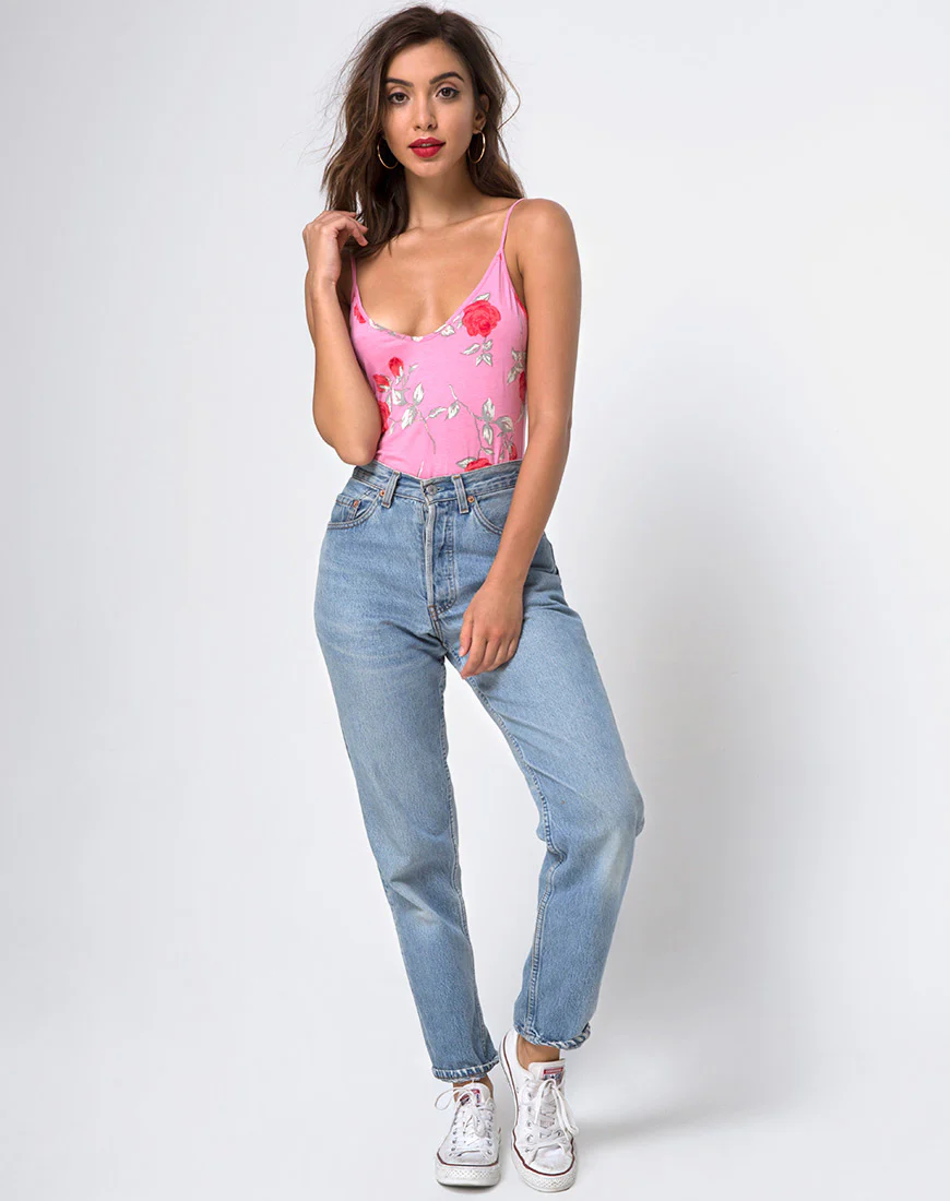 Tahiti Bodice in Candy Rose - Image 3
