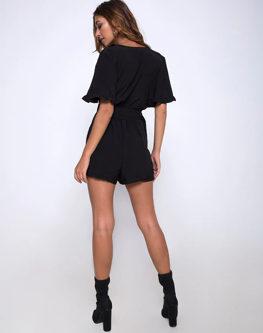 Tamiko Jumpsuit in Black - Image 4