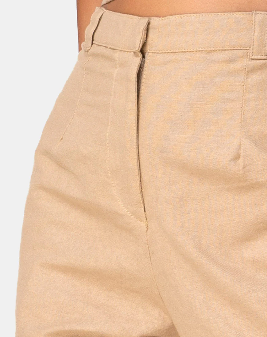 Tanira Trouser in Taupe - Image 5