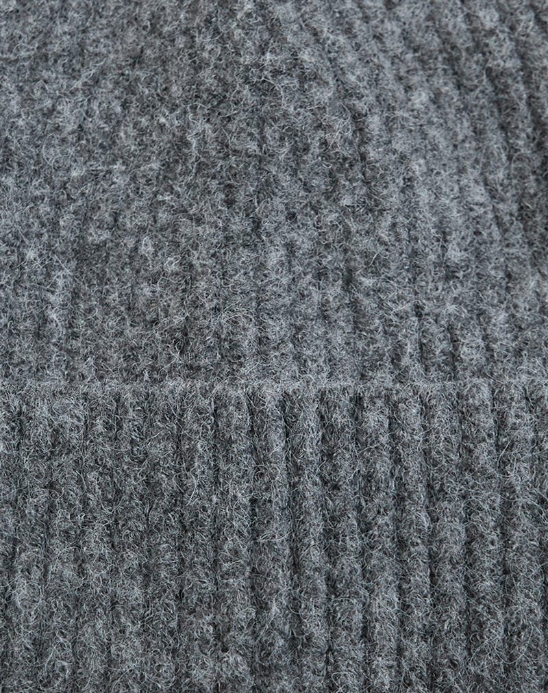 Tano Beanie in Dark Grey - Image 5