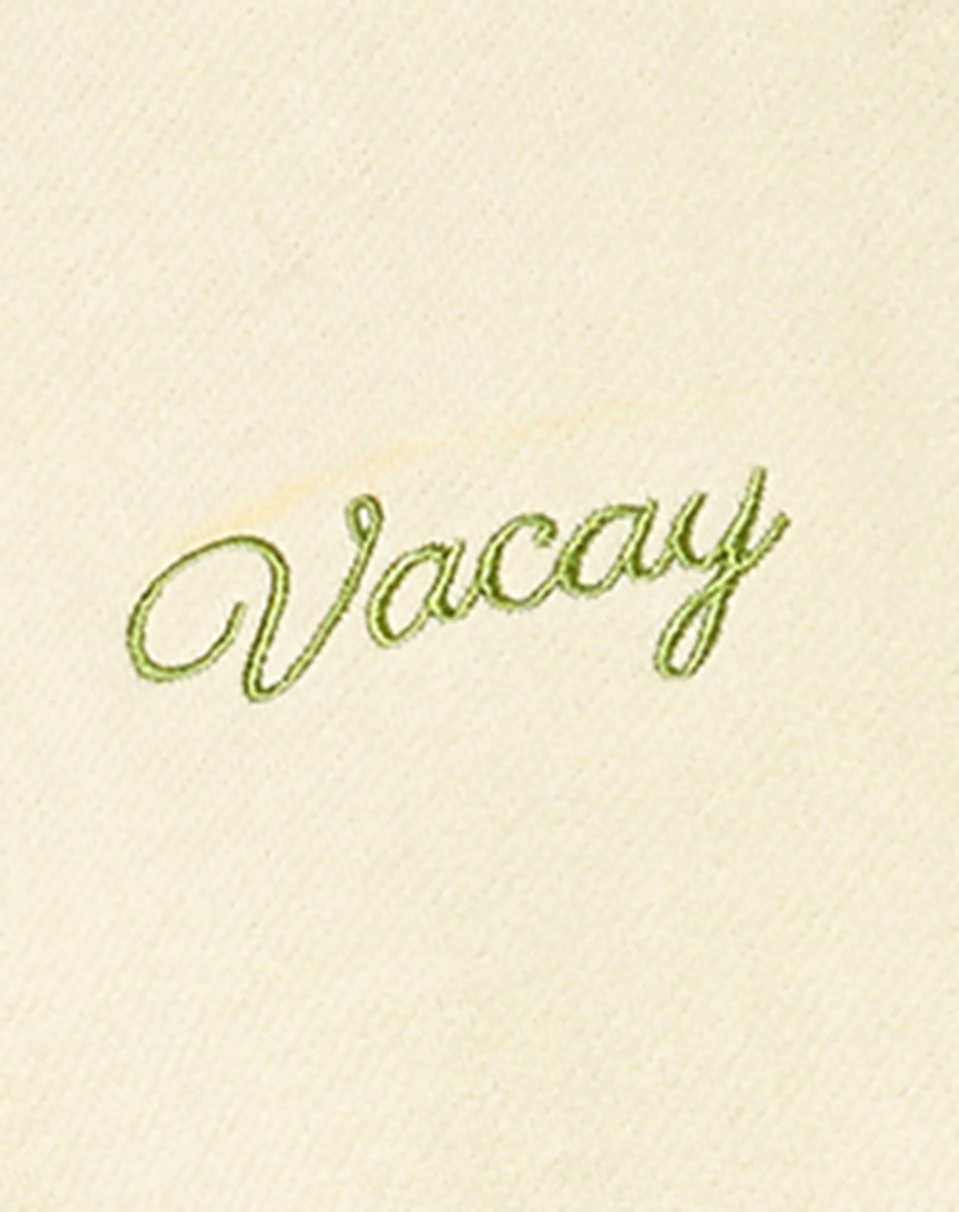 Ted Sweatshirt in Buttercream Vacay Embro - Image 7