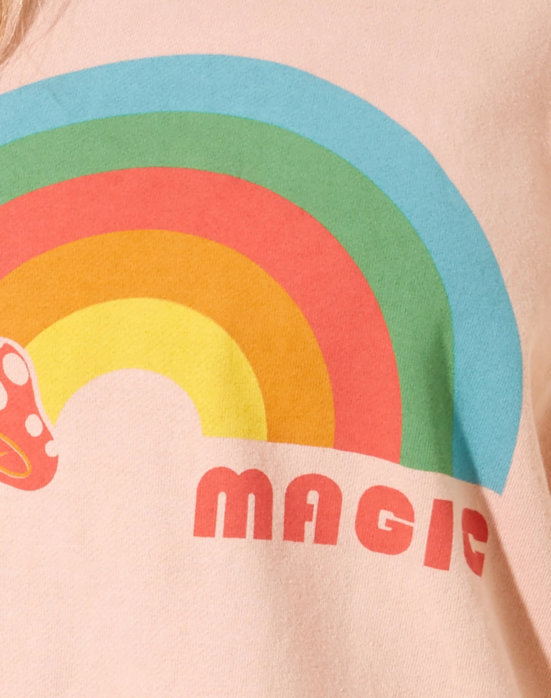 Ted Sweatshirt in Wash Out Peach Mushroom - Image 6
