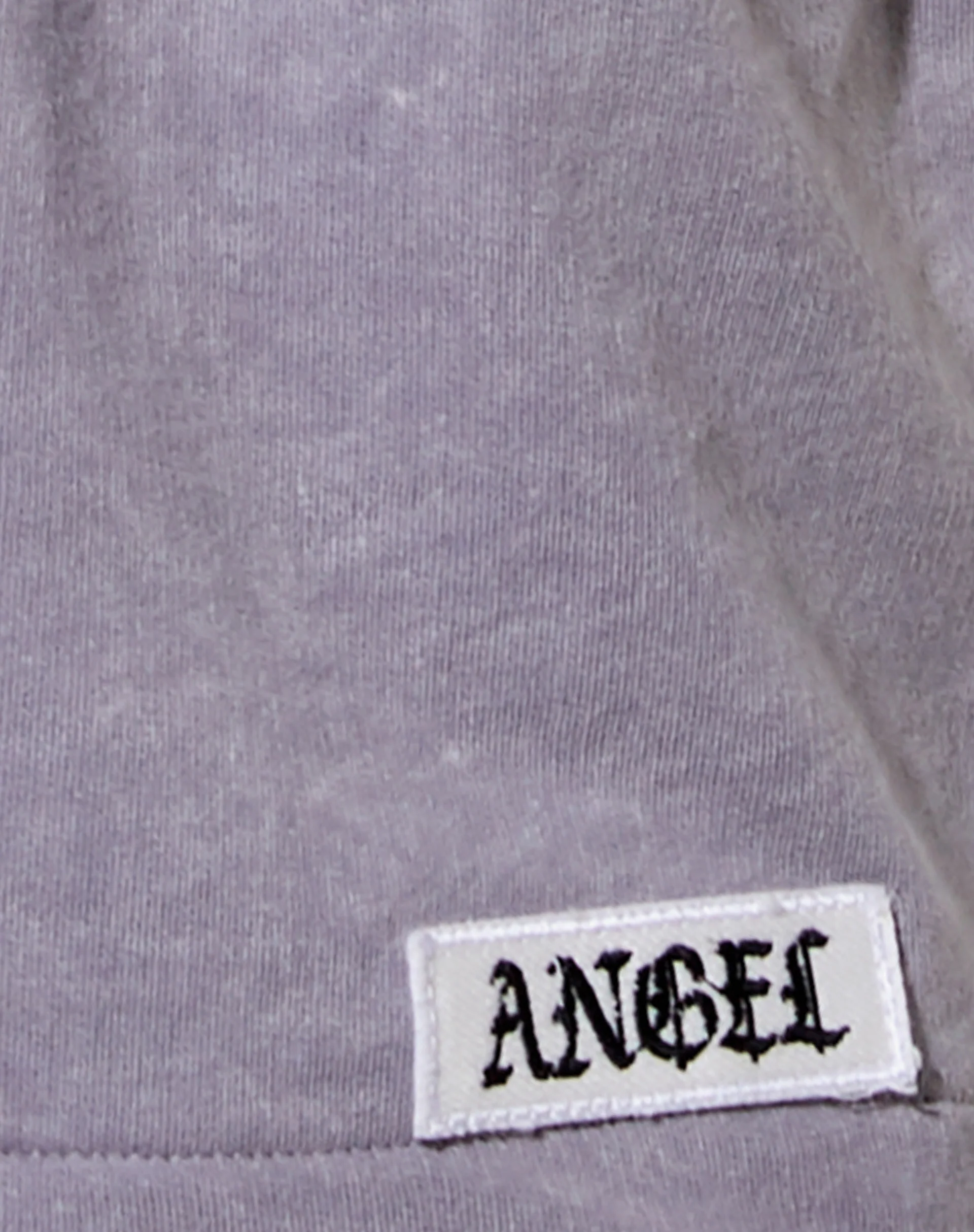 Terry Short in Grey Wash 'Angel' Embro Label - Image 6