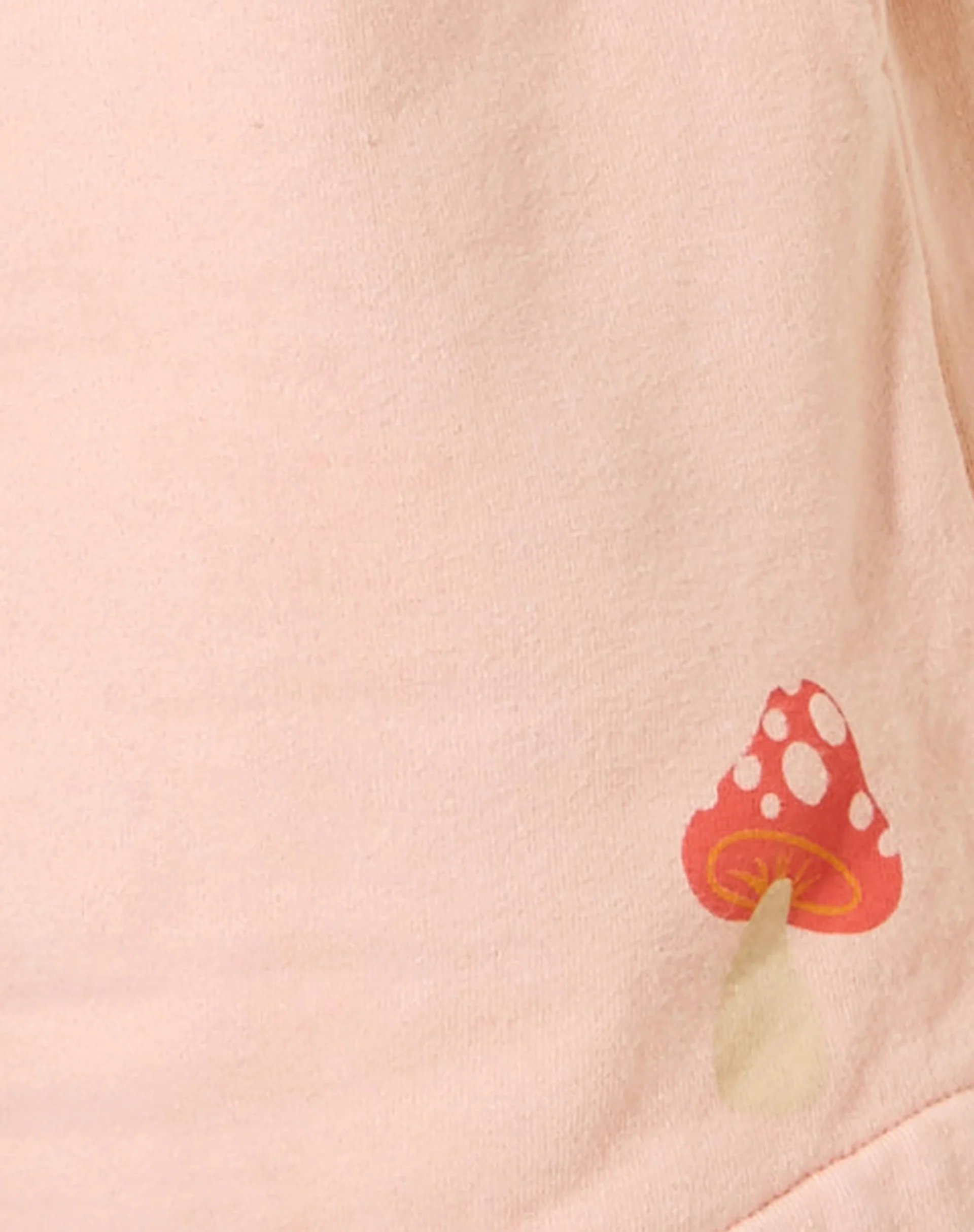 Terry Short in Wash Out Peach Mushroom - Image 6
