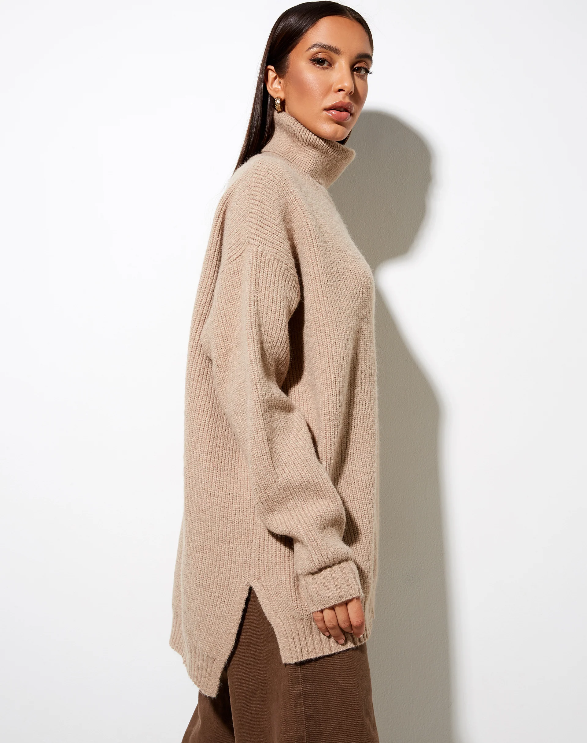 Thach Jumper in Grey Beige - Image 4
