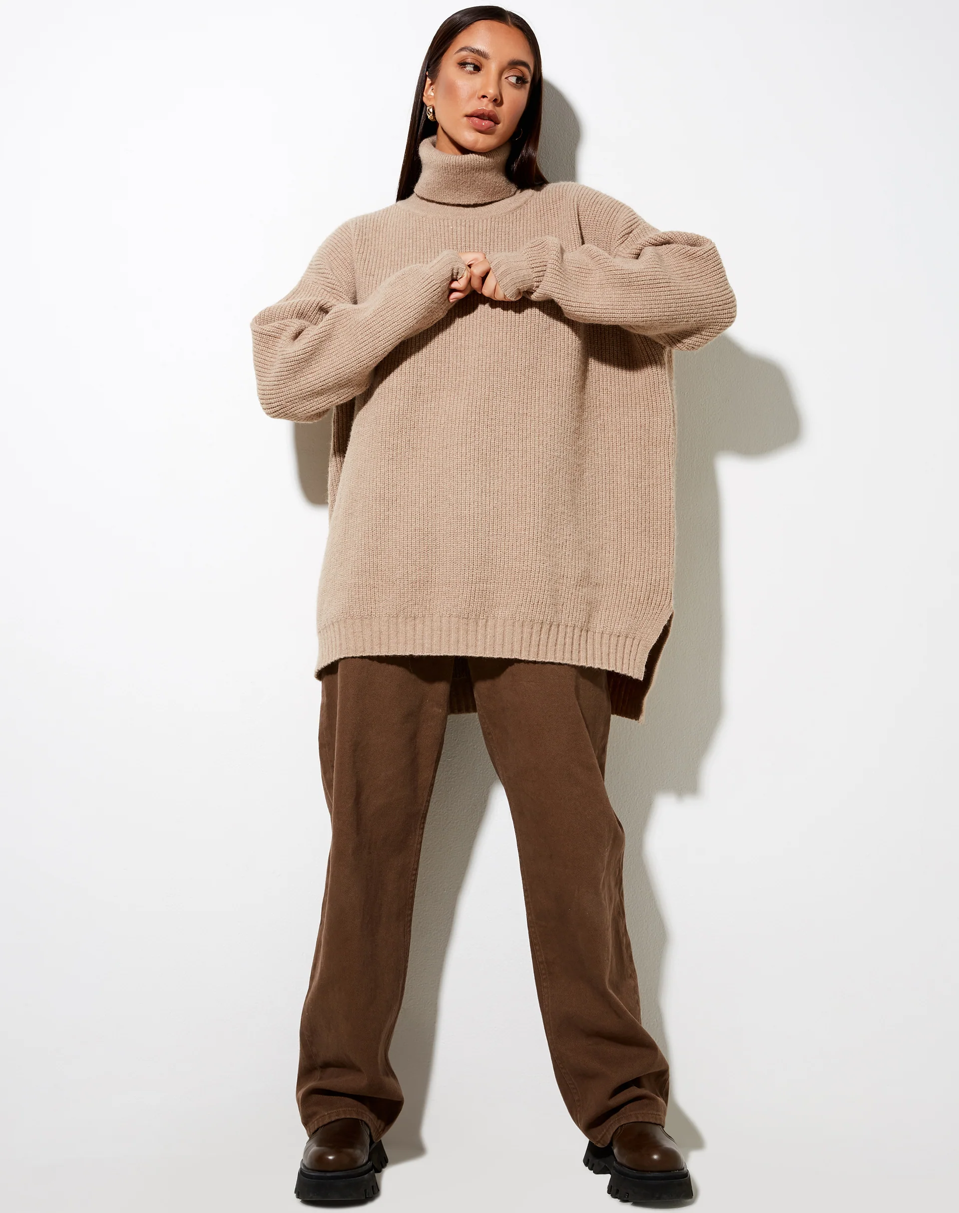 Thach Jumper in Grey Beige - Image 5