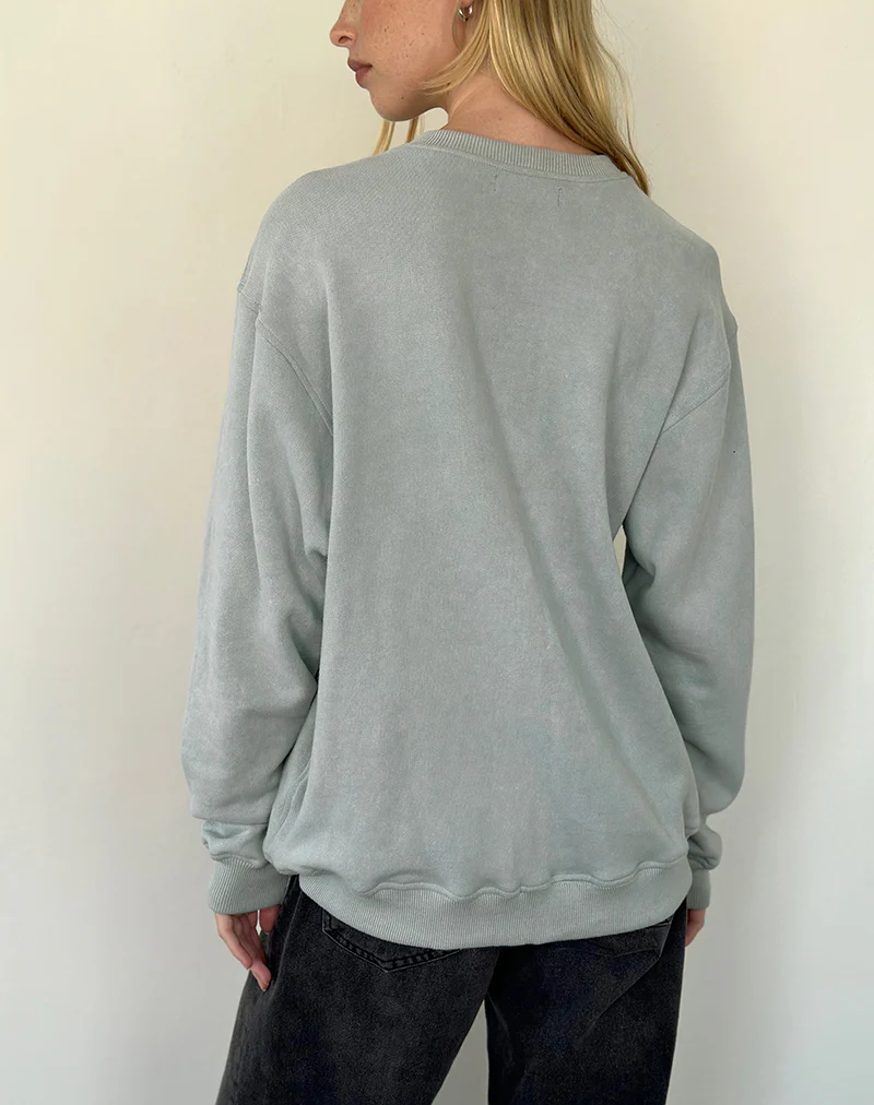 Tillie Jumper in Ecru with Motel Cashmere Embroidery - Image 3