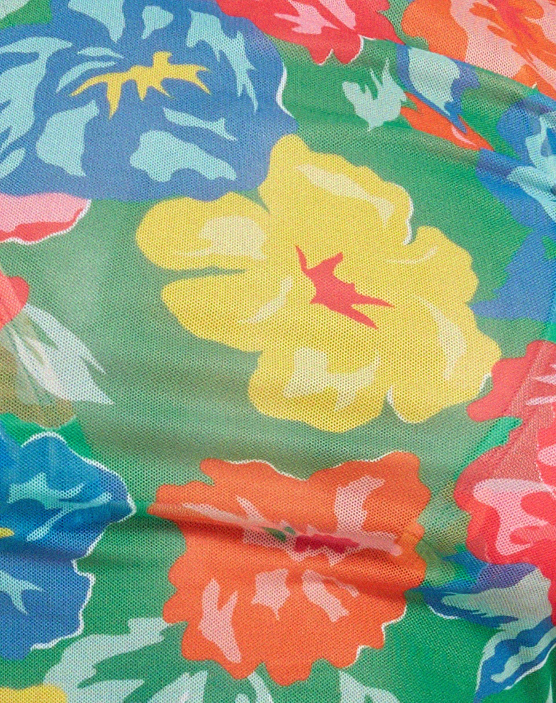 Tiney Crop Top in Tropicana Floral - Image 7