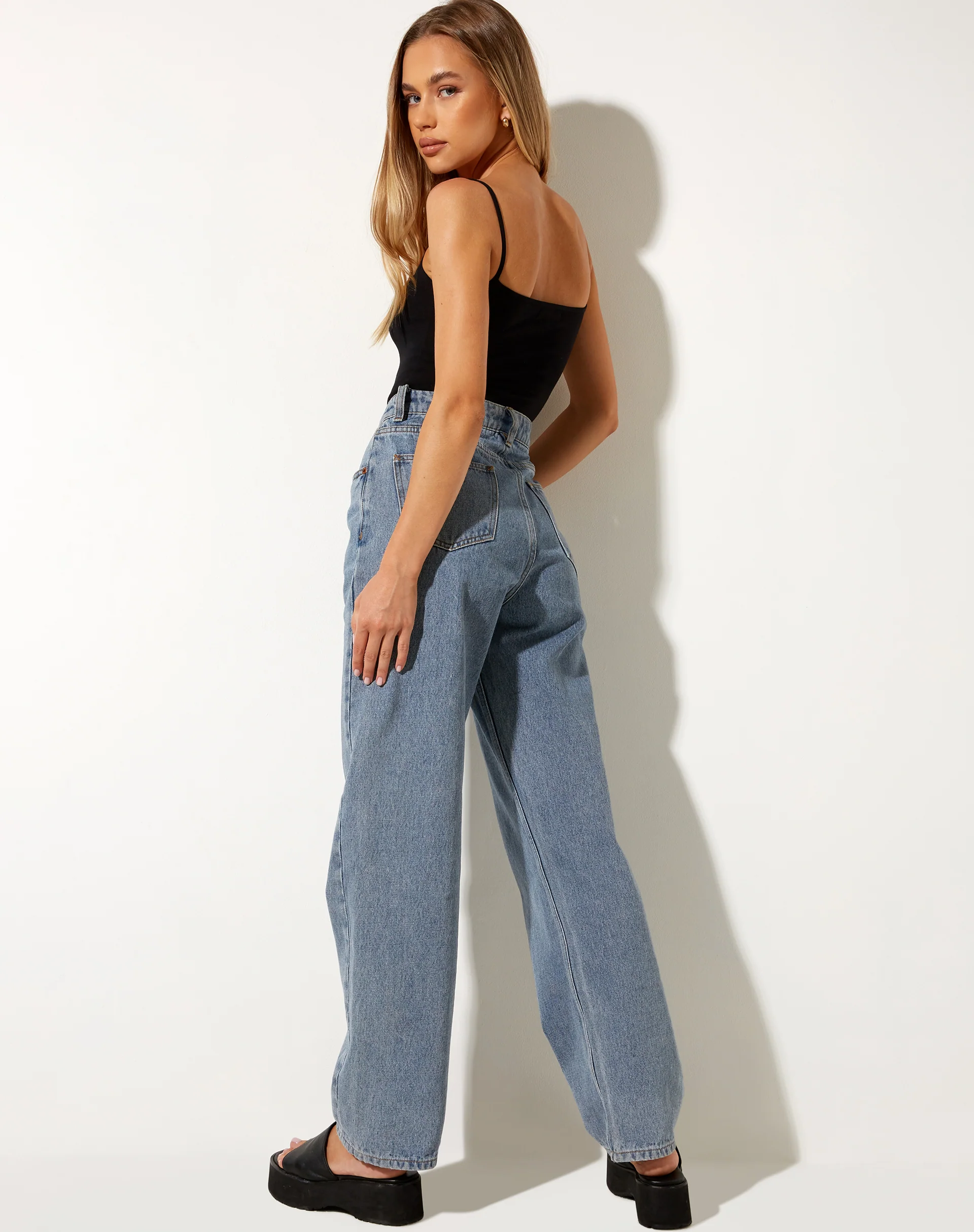 Torri Cutout Bodice in Black - Image 5