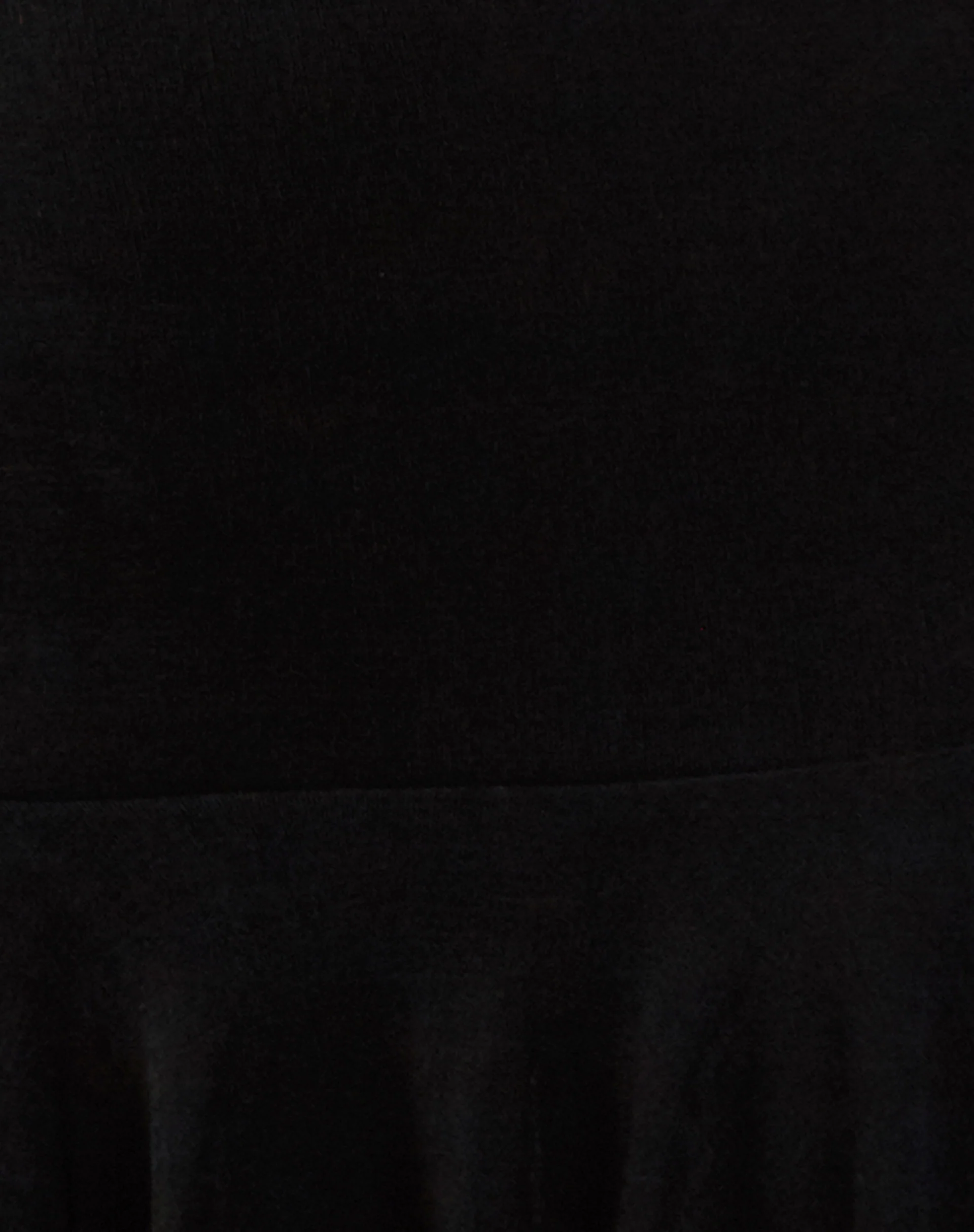 Towina Bandeau Slinky Mini Dress in Black - Image 7