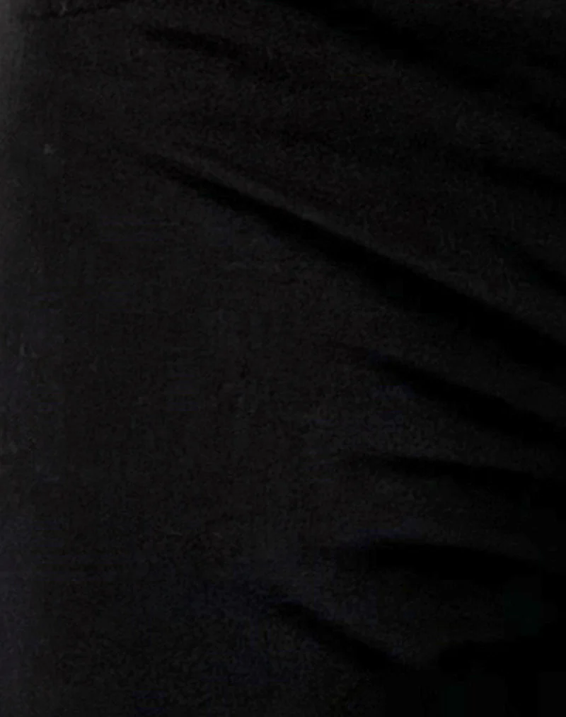Tuni Capri Trousers in Tailoring Black - Image 5