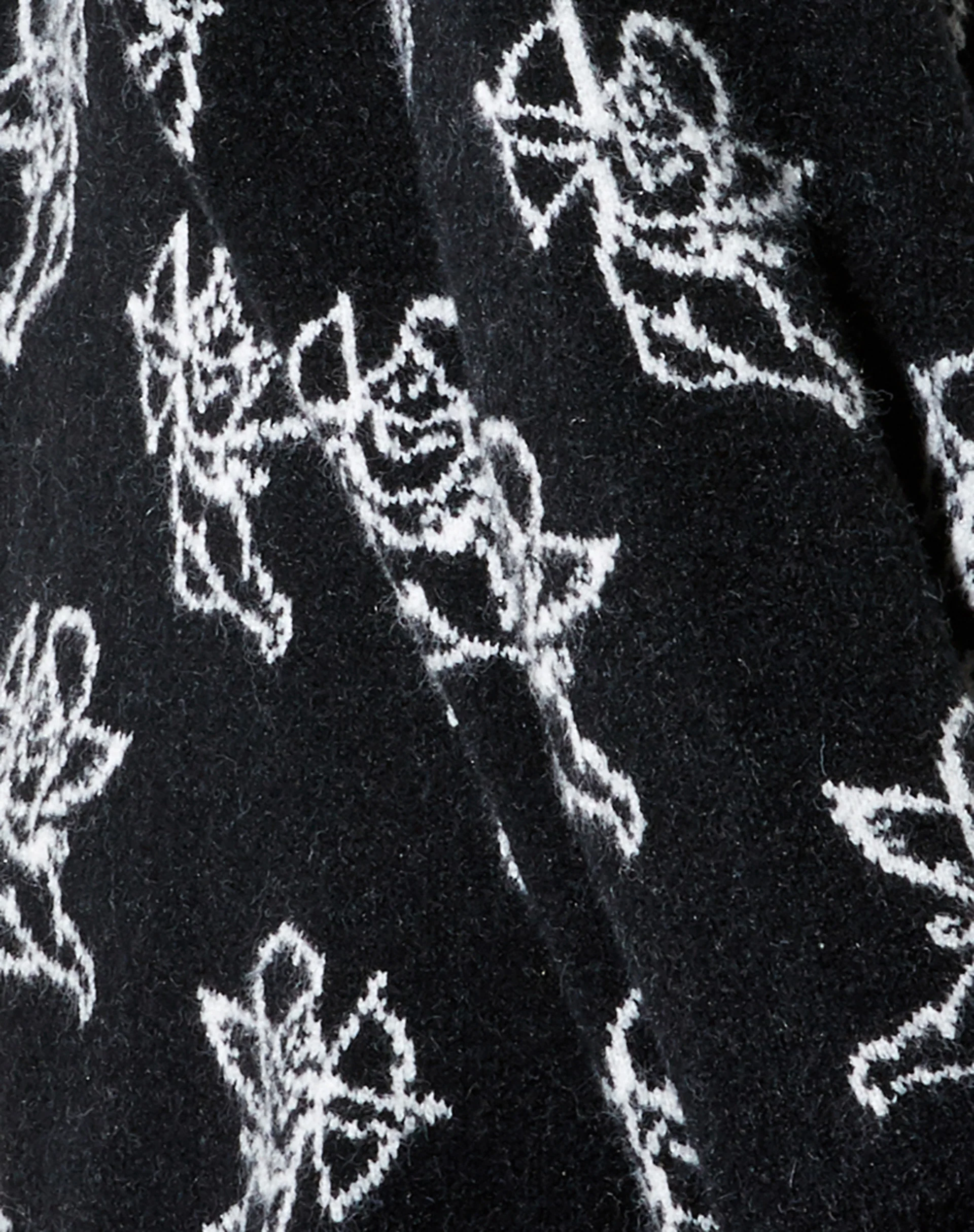 Ummi Cardigan in Cherub Black and White - Image 5