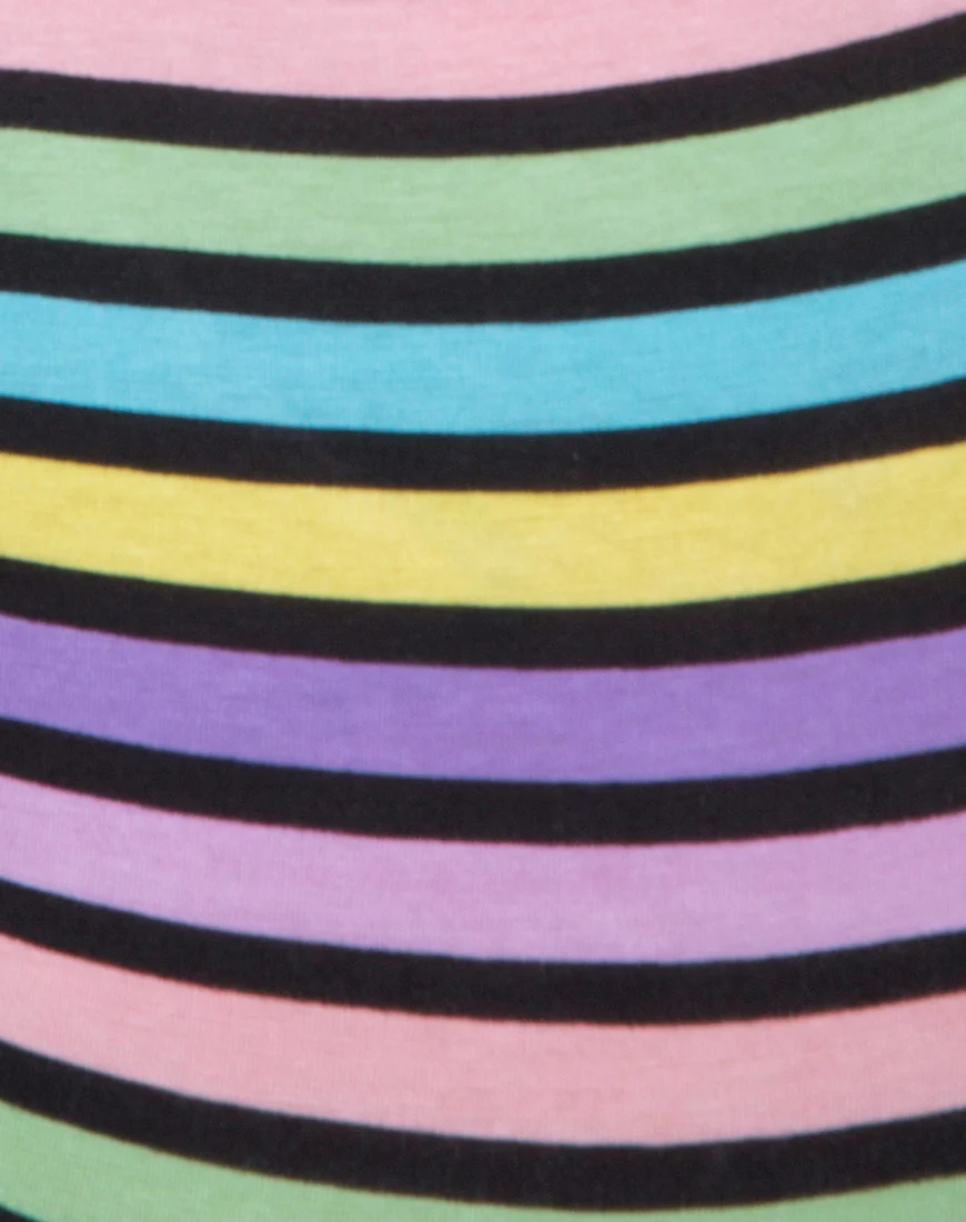 Unitard in New Stripe - Image 5