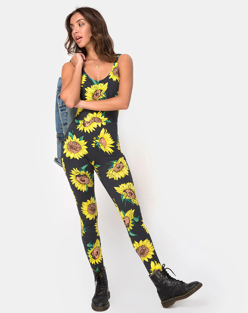 Unitard in New Sunflower - Image 2