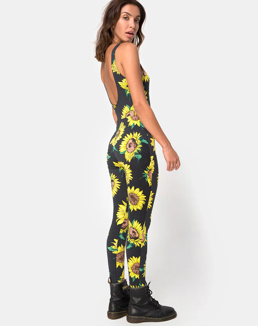 Unitard in New Sunflower - Image 3