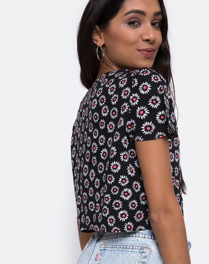 Vaco Blouse in Dancing Daisy - Image 3