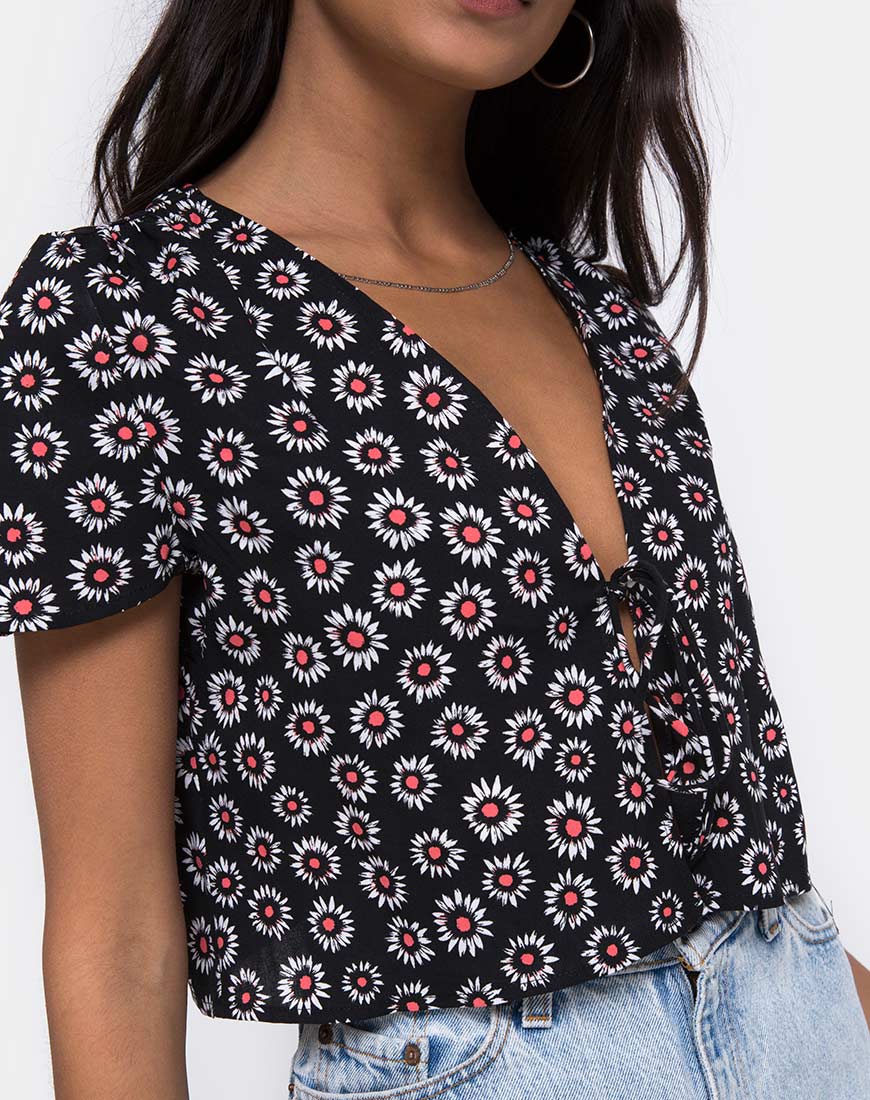 Vaco Blouse in Dancing Daisy - Image 6