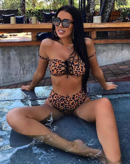 Val Bikini Bottom in Burn Out Leopard - Image 3
