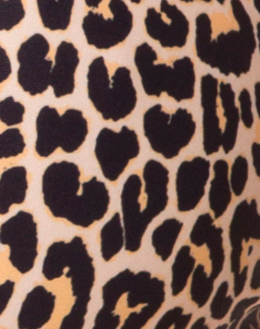 Valda Bikini Bottom in Rar Leopard - Image 5