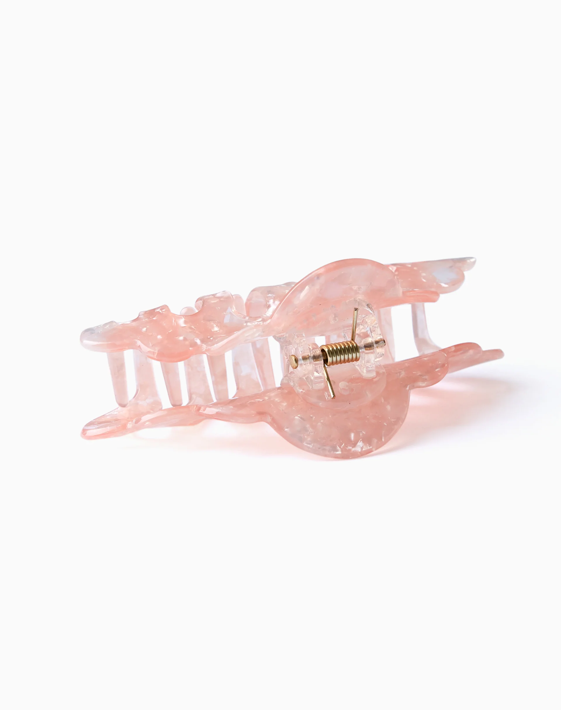 Valvia Hair Claw in Pink Pearl - Image 7