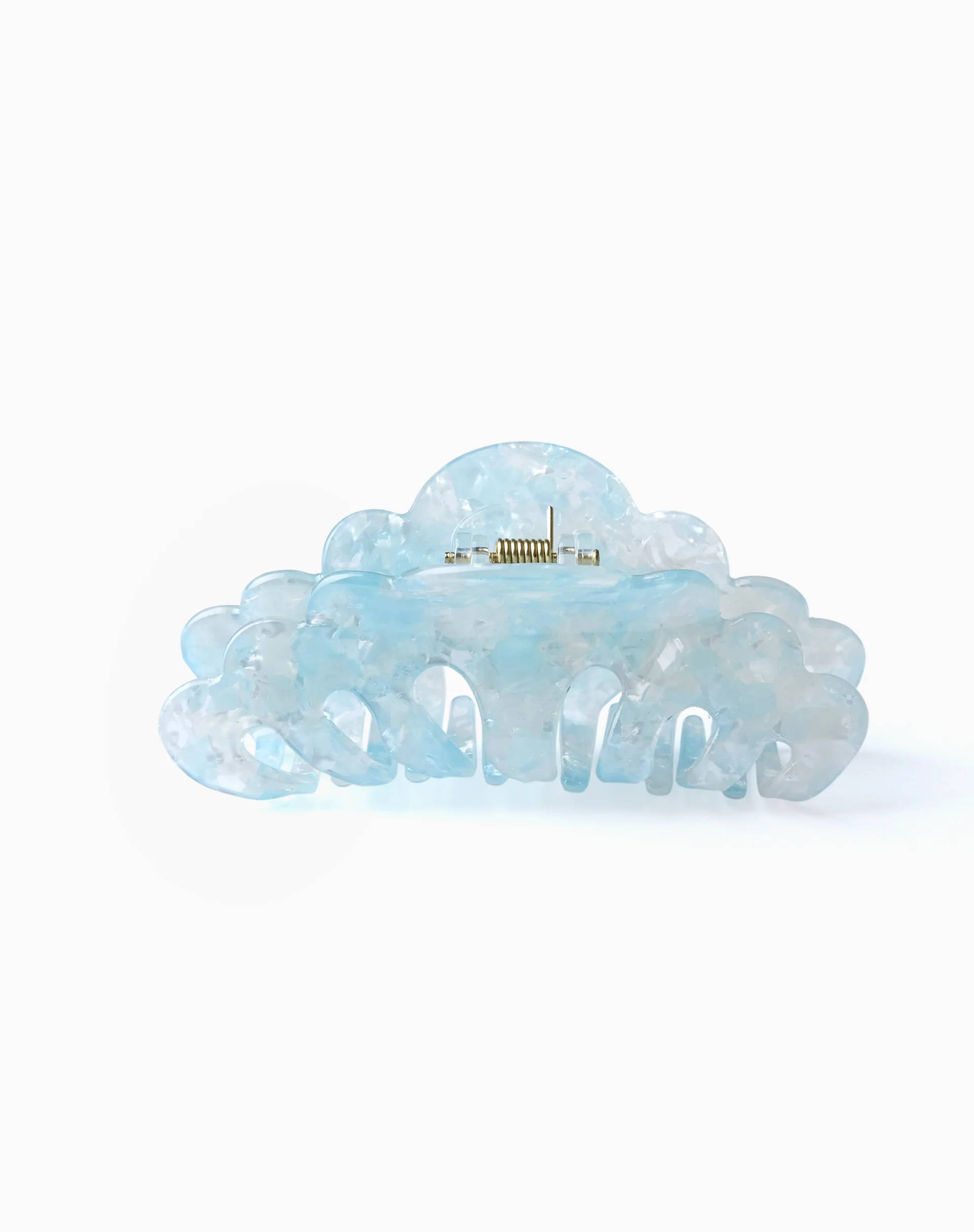 Valvia Hair Claw in White Pearl - Image 4