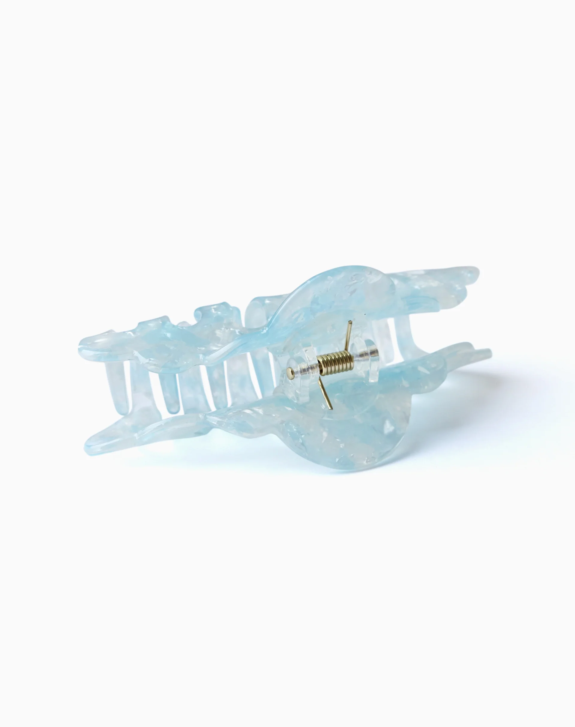 Valvia Hair Claw in White Pearl - Image 5