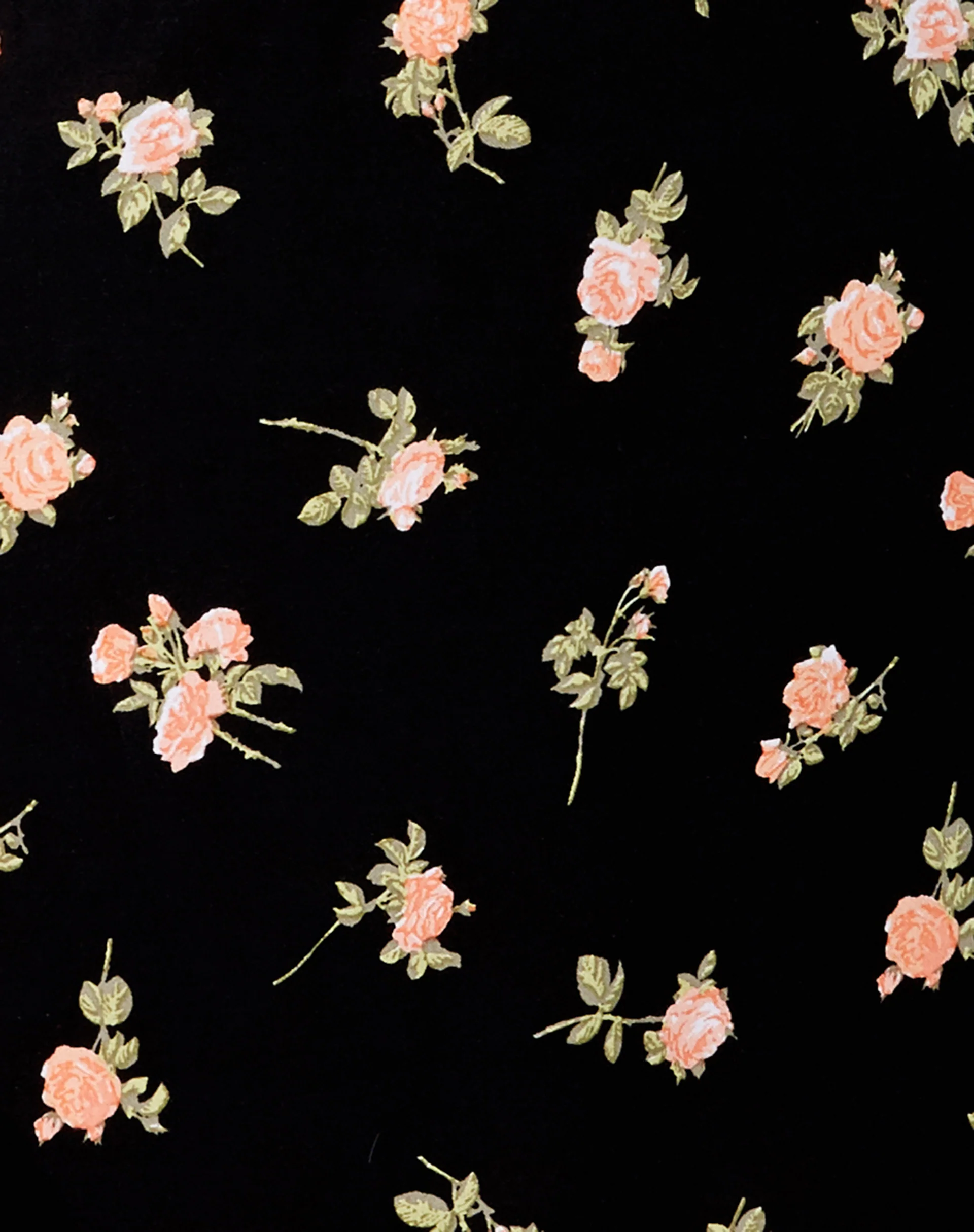 Varie Mini Dress in Rose Garden Black - Image 8