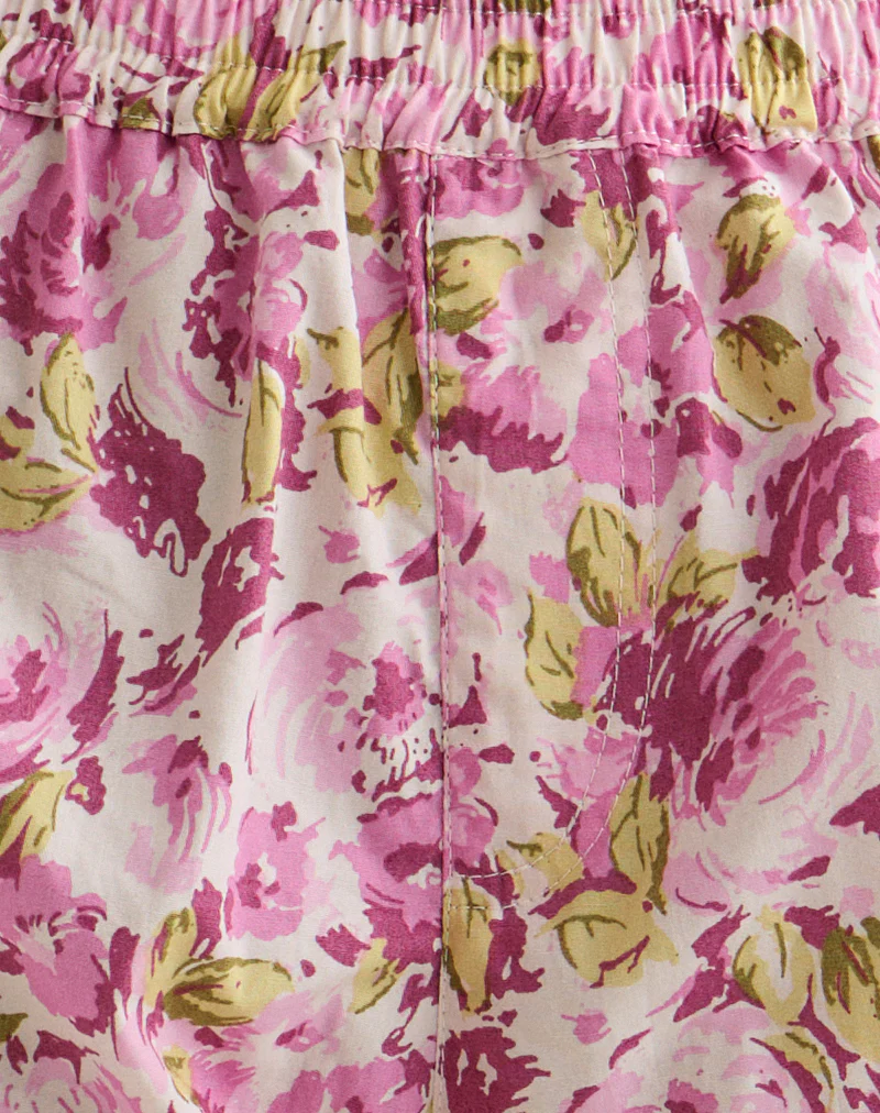 Verie Boxer Shorts in Blossom Floral Pink - Image 6