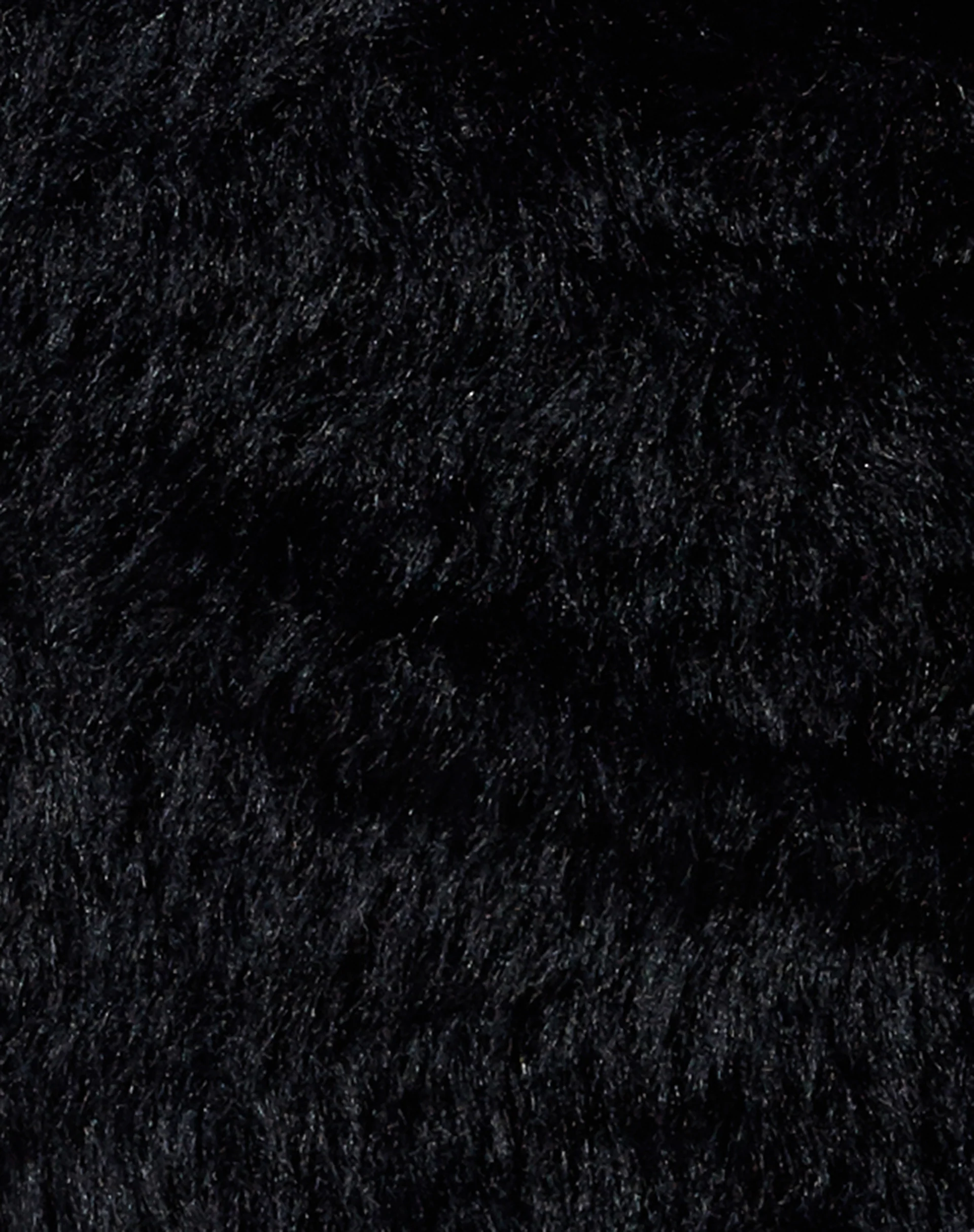 Vima Cropped Cardigan in Knit Black - Image 5