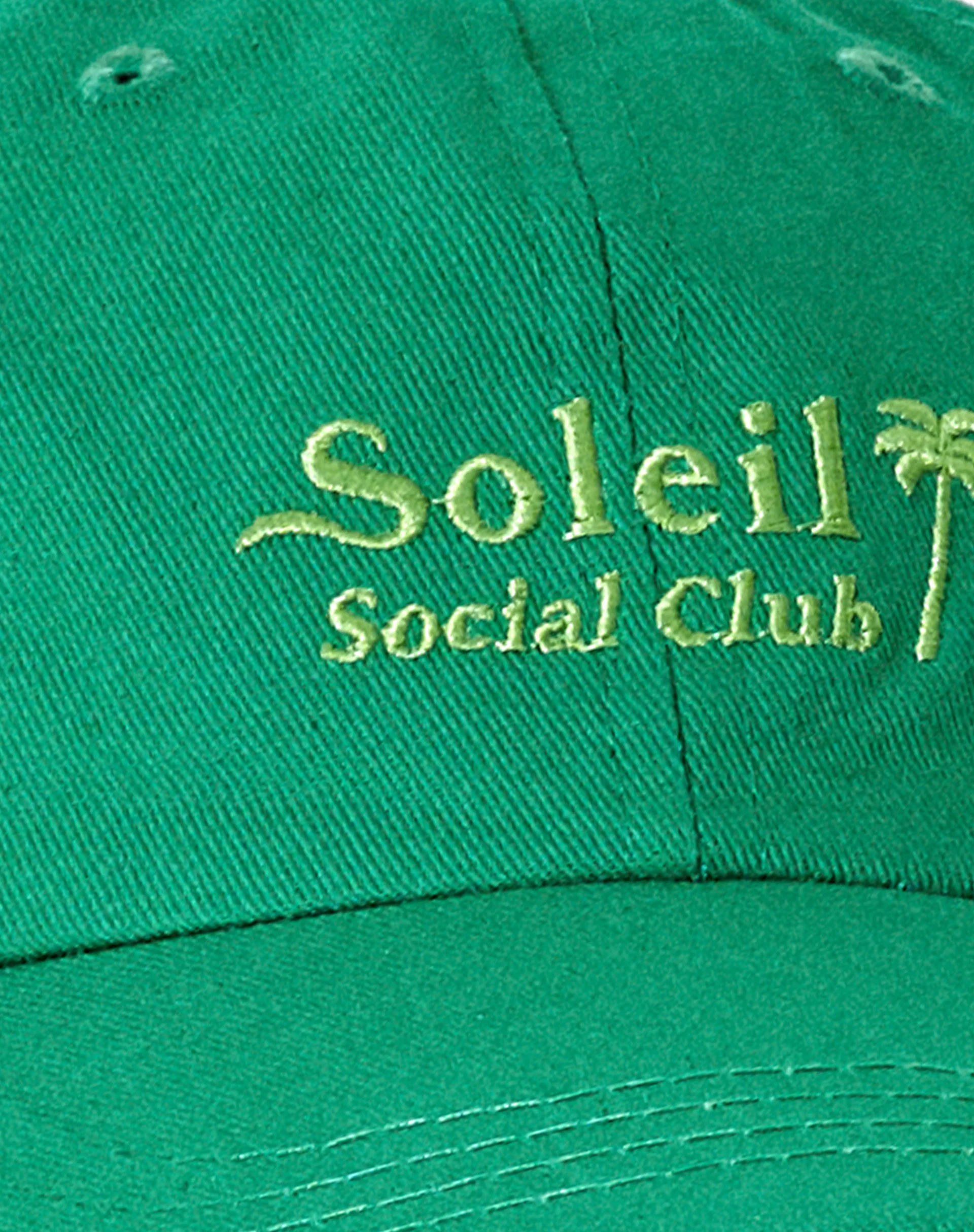 Vintage Hat in Green Soleil Social Club - Image 3
