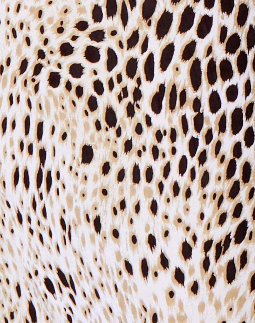 Vor Top in Sand Leopard - Image 8