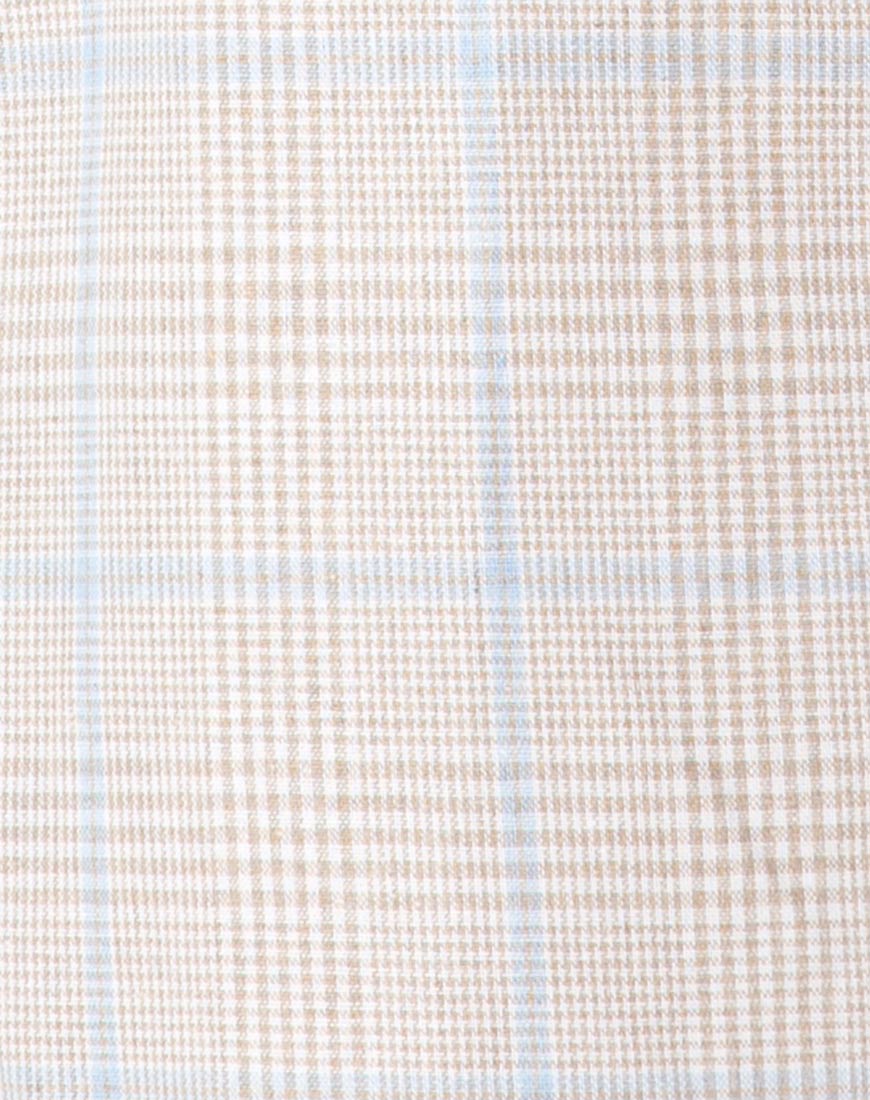 Vore Dress in Tonal Cotton Plaid - Image 5