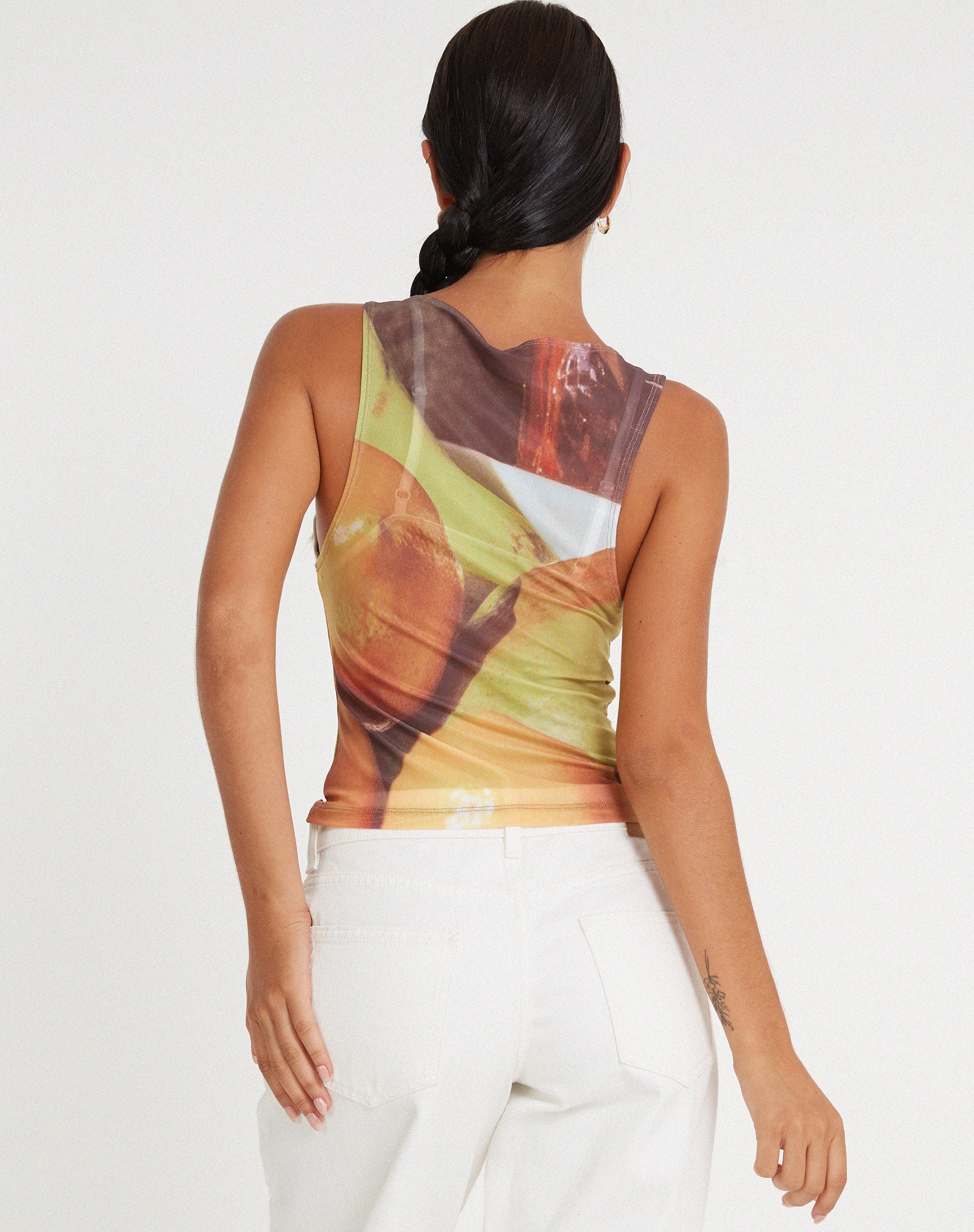 Vrista Top in Fruit Photoprint - Image 3