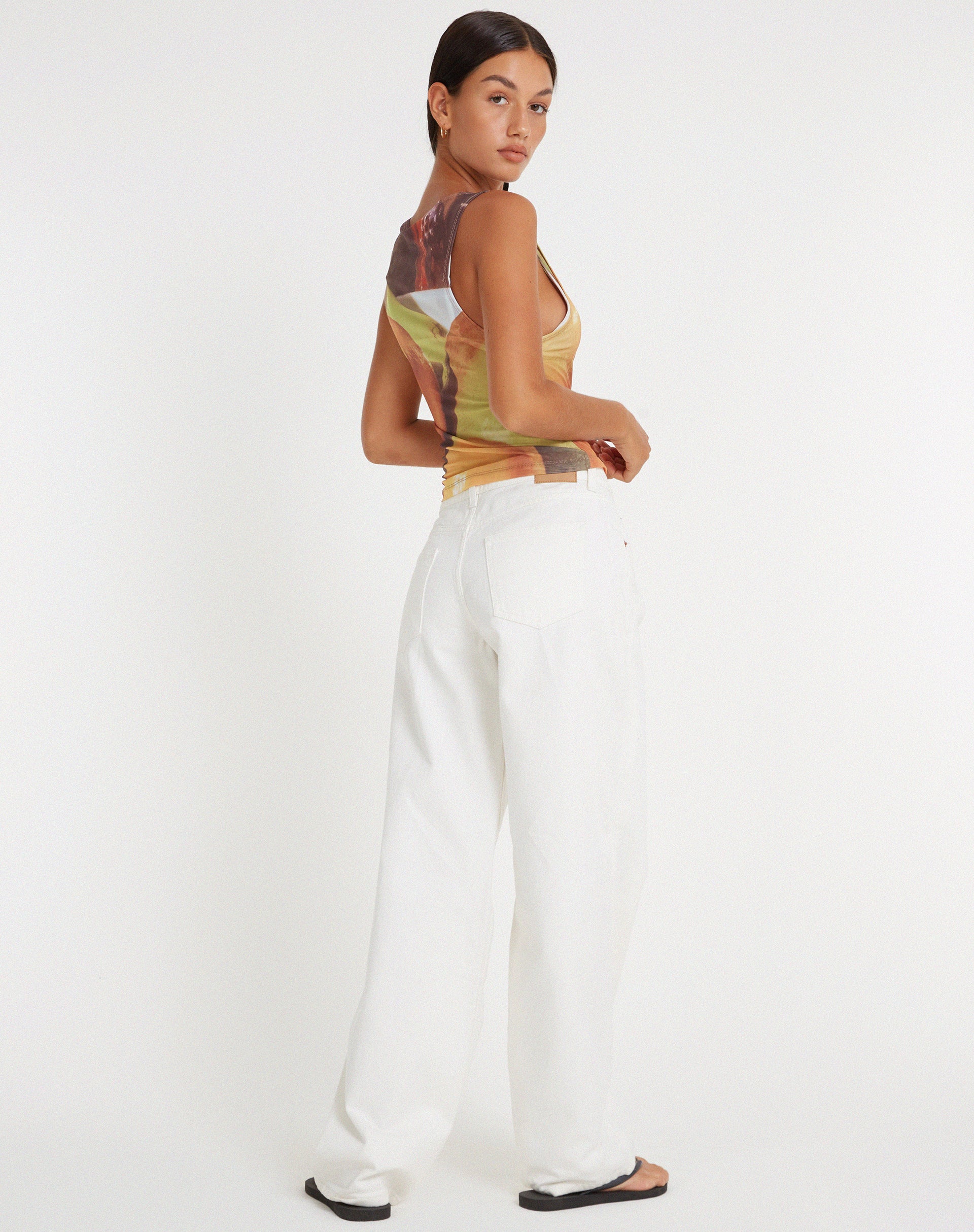 Vrista Top in Fruit Photoprint - Image 4