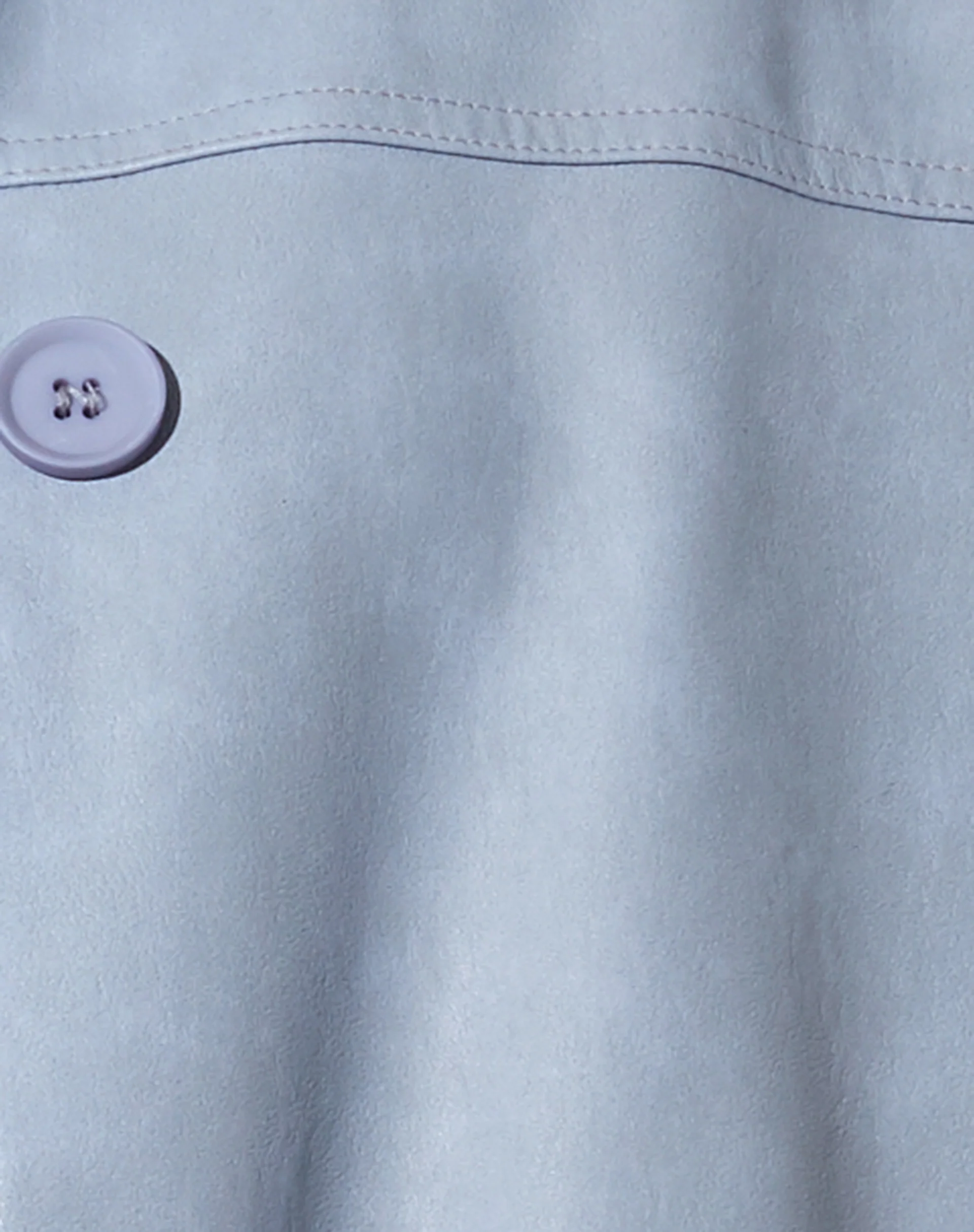 Walta Jacket in PU Powder Blue - Image 7