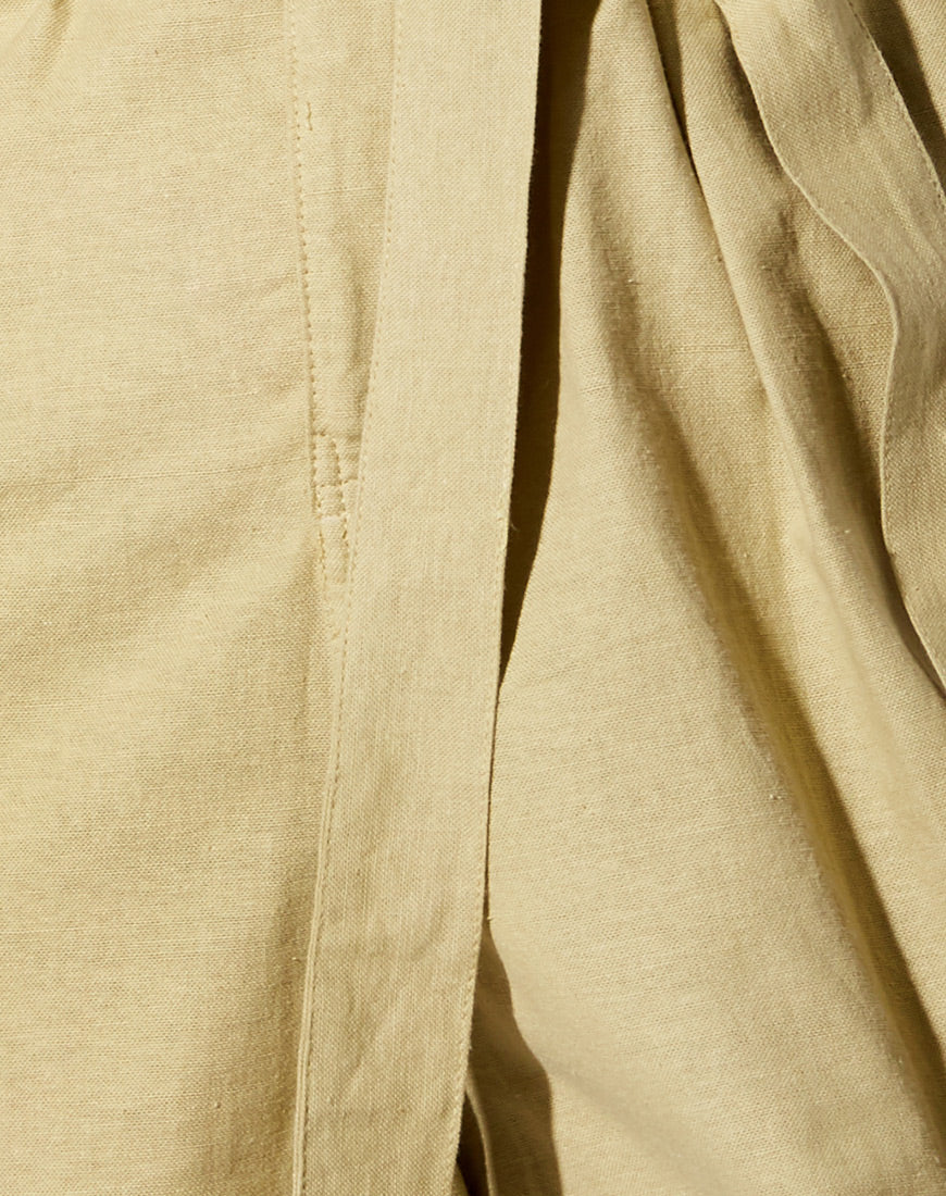 Warda Jumpsuit in Dusky Green - Image 5