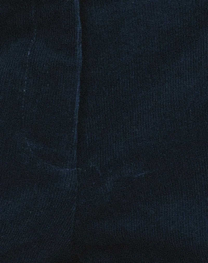Wiluta Shorts in Baby Cord Navy - Image 6