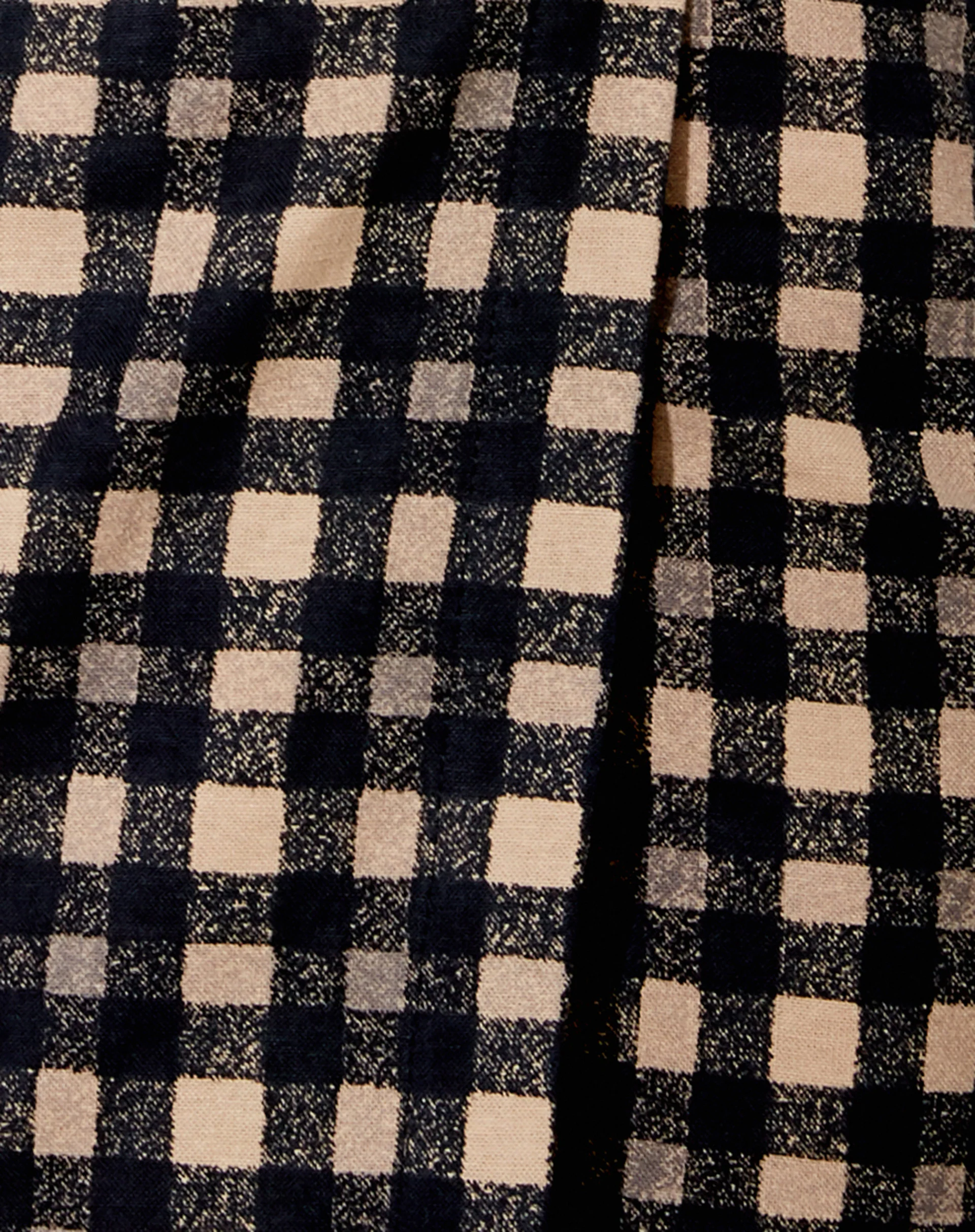 Wrap Mini Skirt in 90's Grunge Check - Image 5