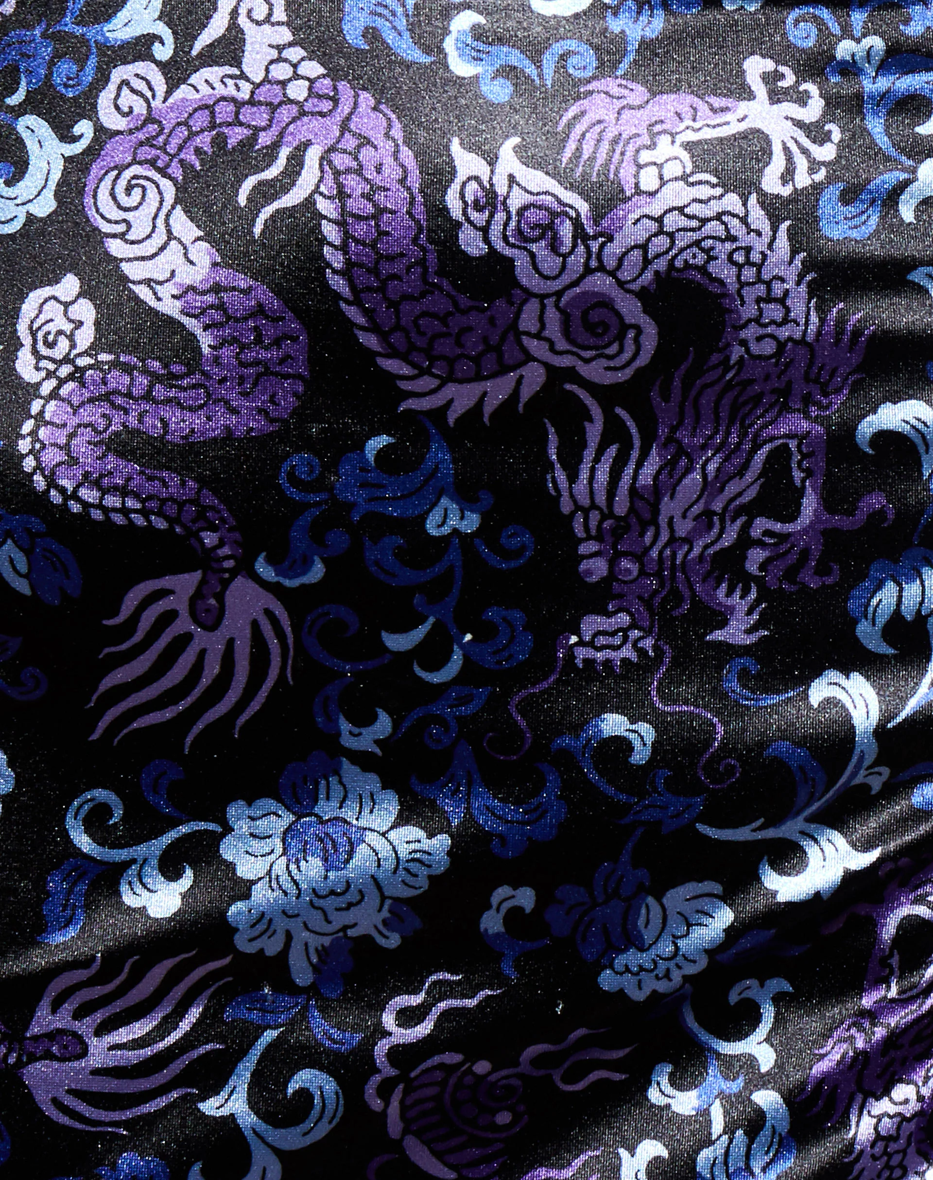 Wren Mini Skirt in Dragon Blue - Image 8