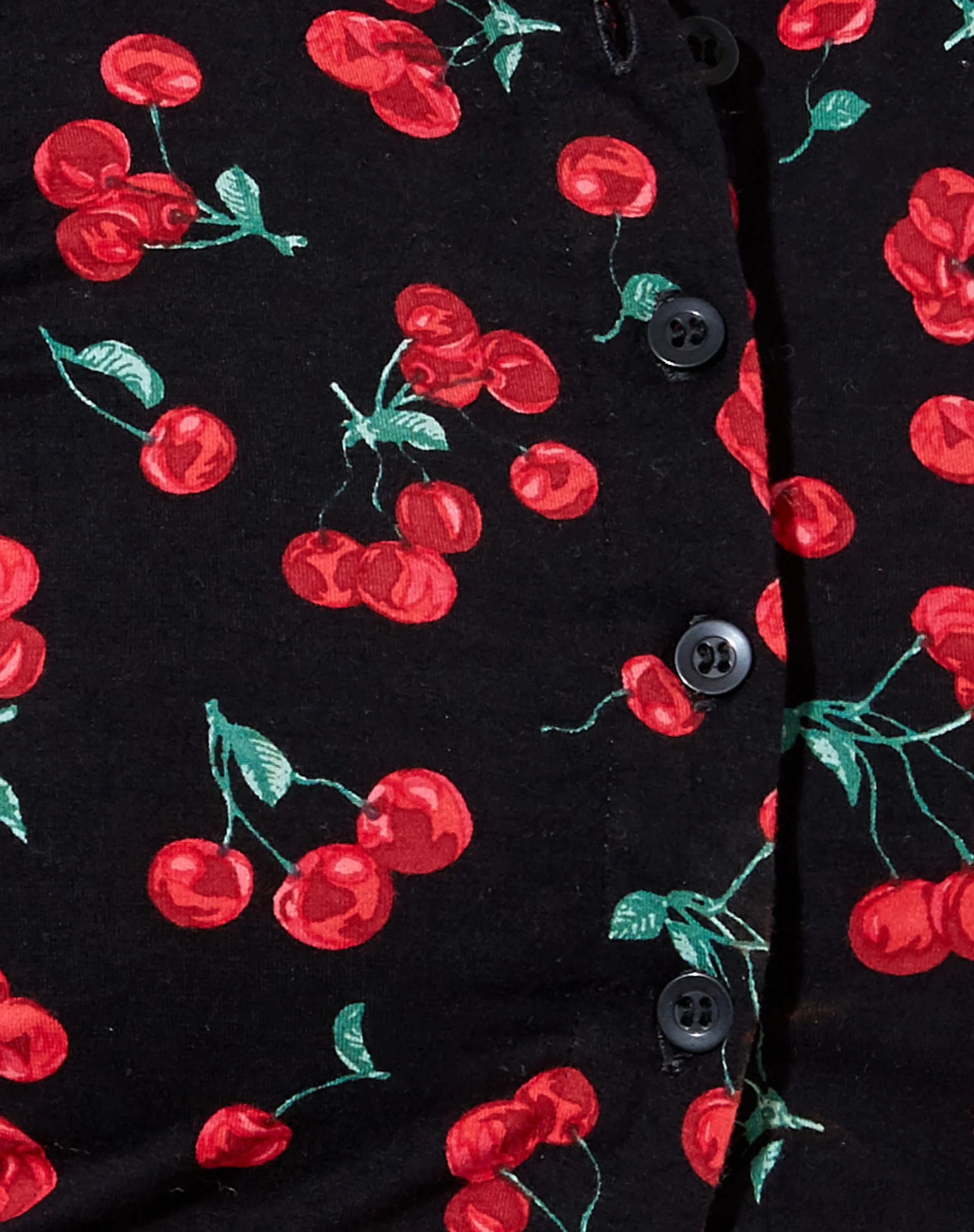 Wuma Shirt in Cherries Black - Image 6